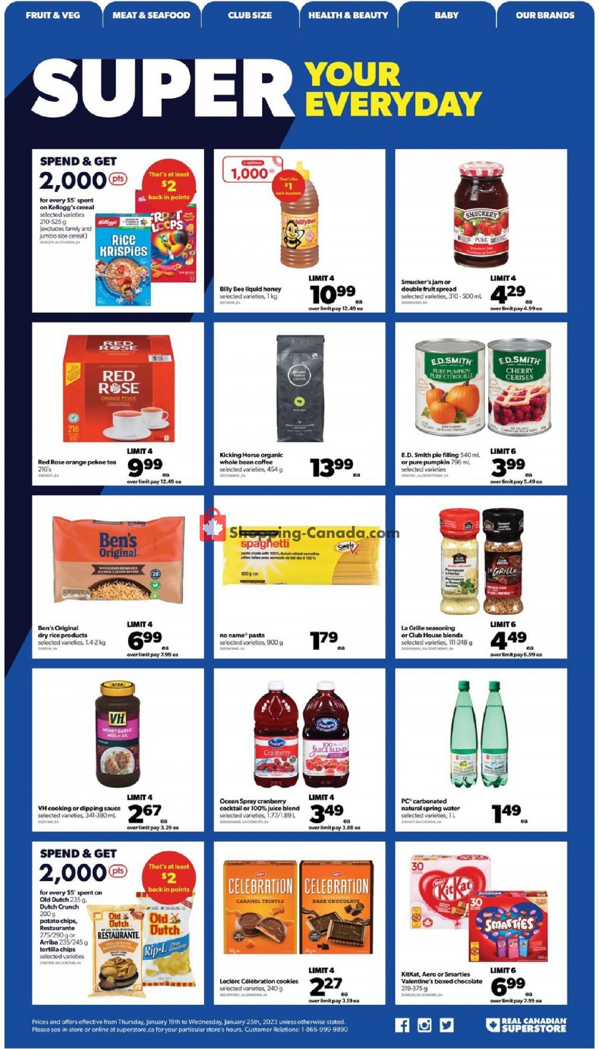 Real Canadian Superstore flyer from Thursday January 19, 2023 to Wednesday January 25, 2023 - page 12