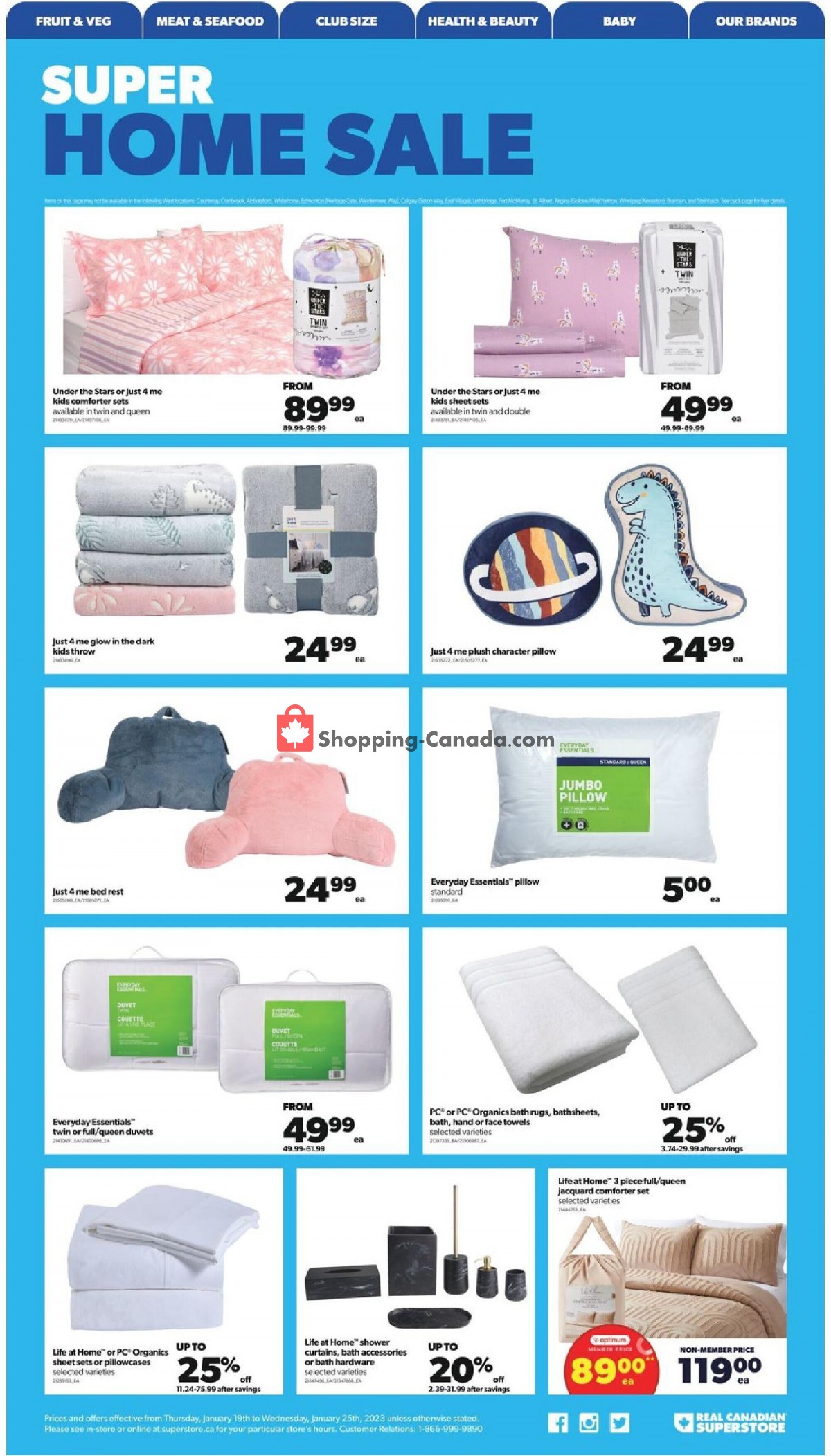 Real Canadian Superstore flyer from Thursday January 19, 2023 to Wednesday January 25, 2023 - page 18