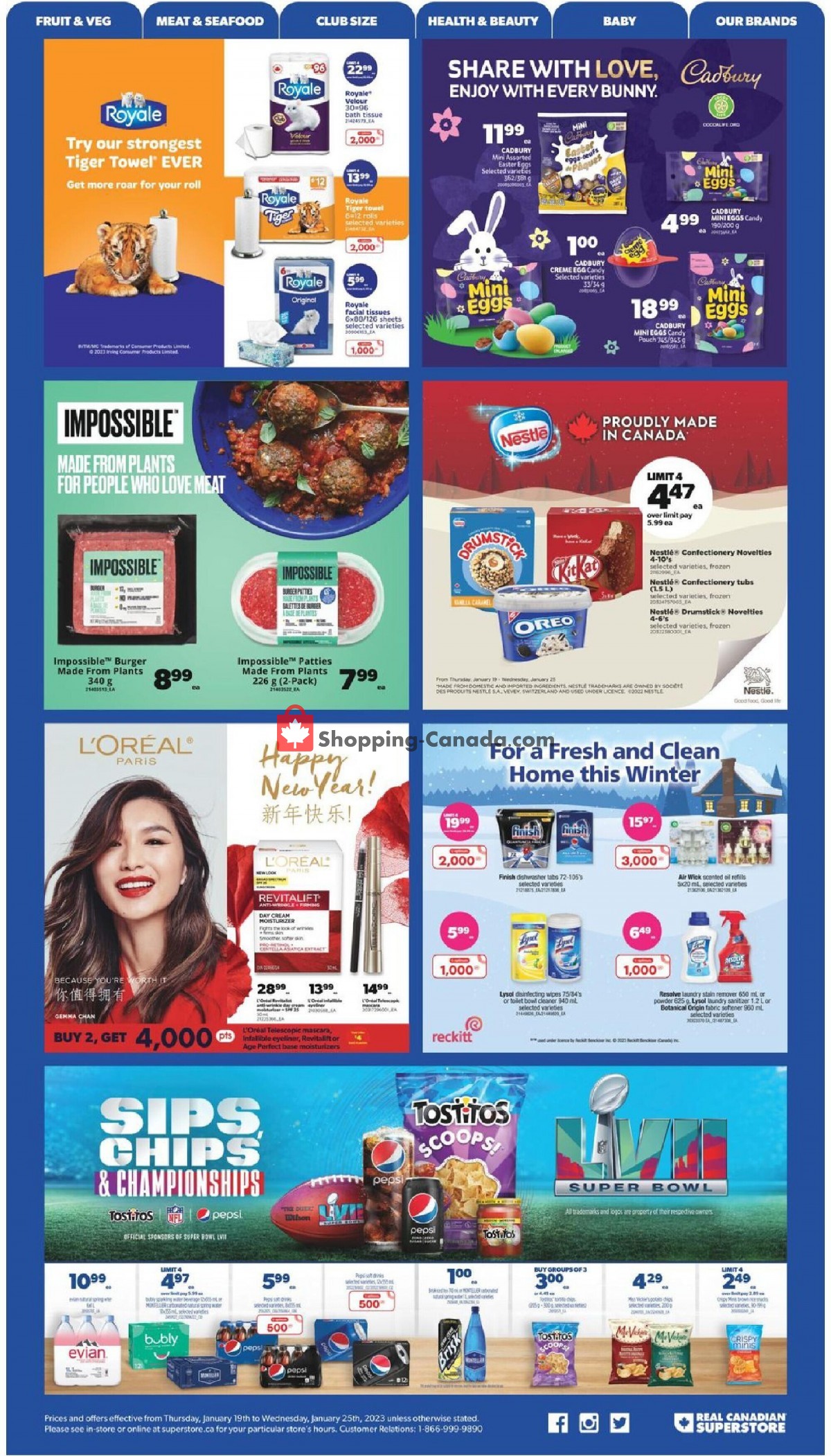 Real Canadian Superstore flyer from Thursday January 19, 2023 to Wednesday January 25, 2023 - page 20