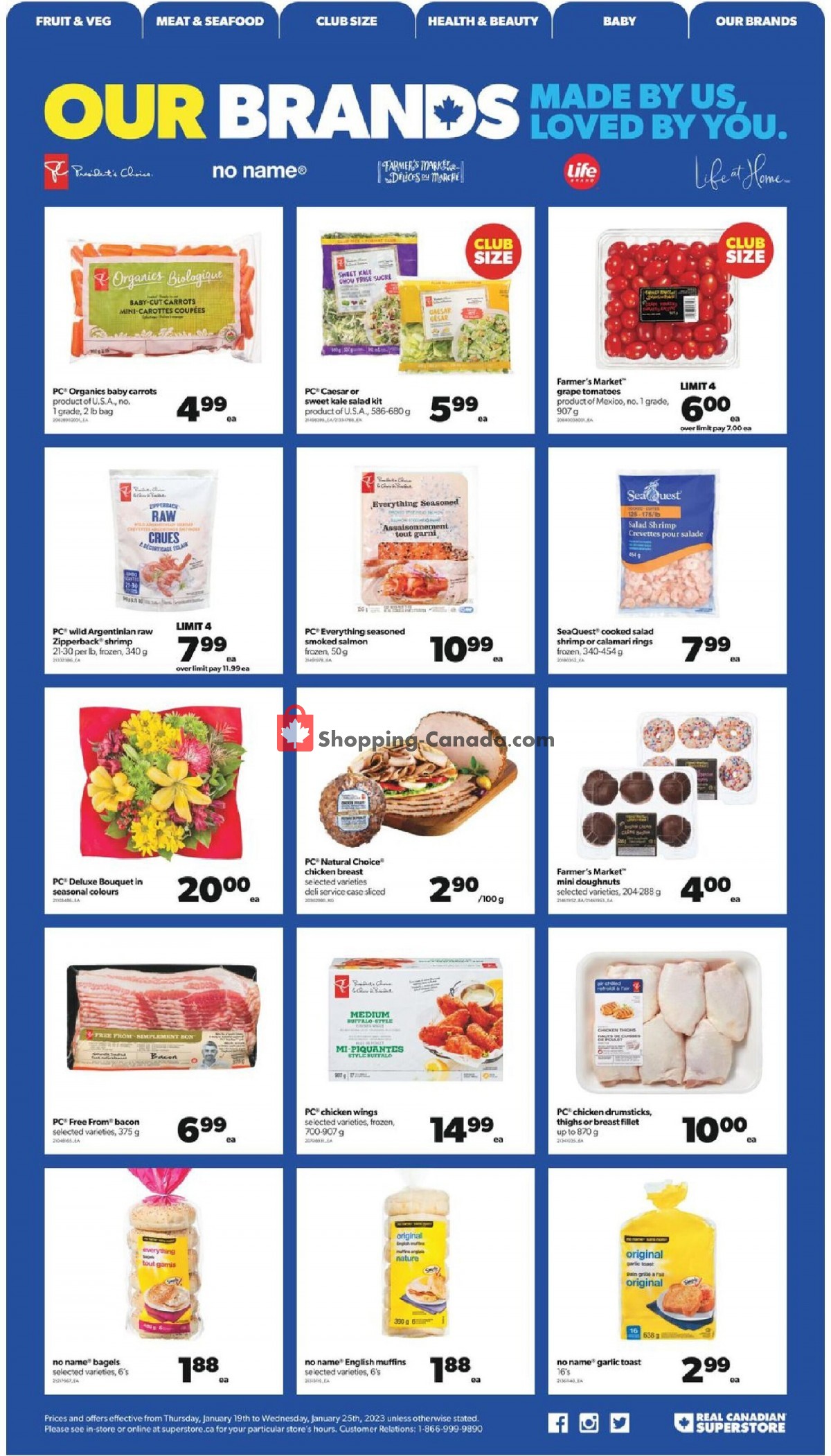 Real Canadian Superstore flyer from Thursday January 19, 2023 to Wednesday January 25, 2023 - page 3