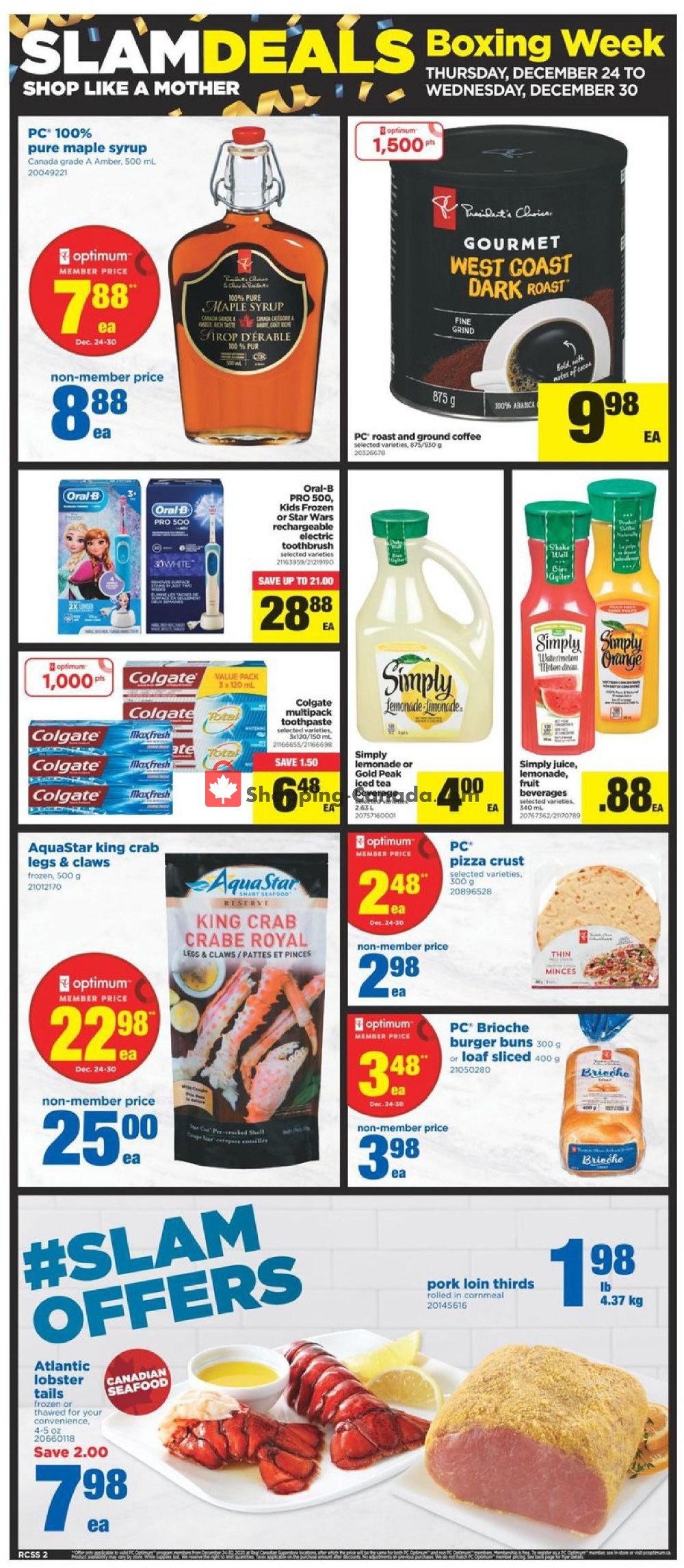 Real Canadian Superstore flyer from Thursday December 24, 2020 to Wednesday December 30, 2020 - page 2