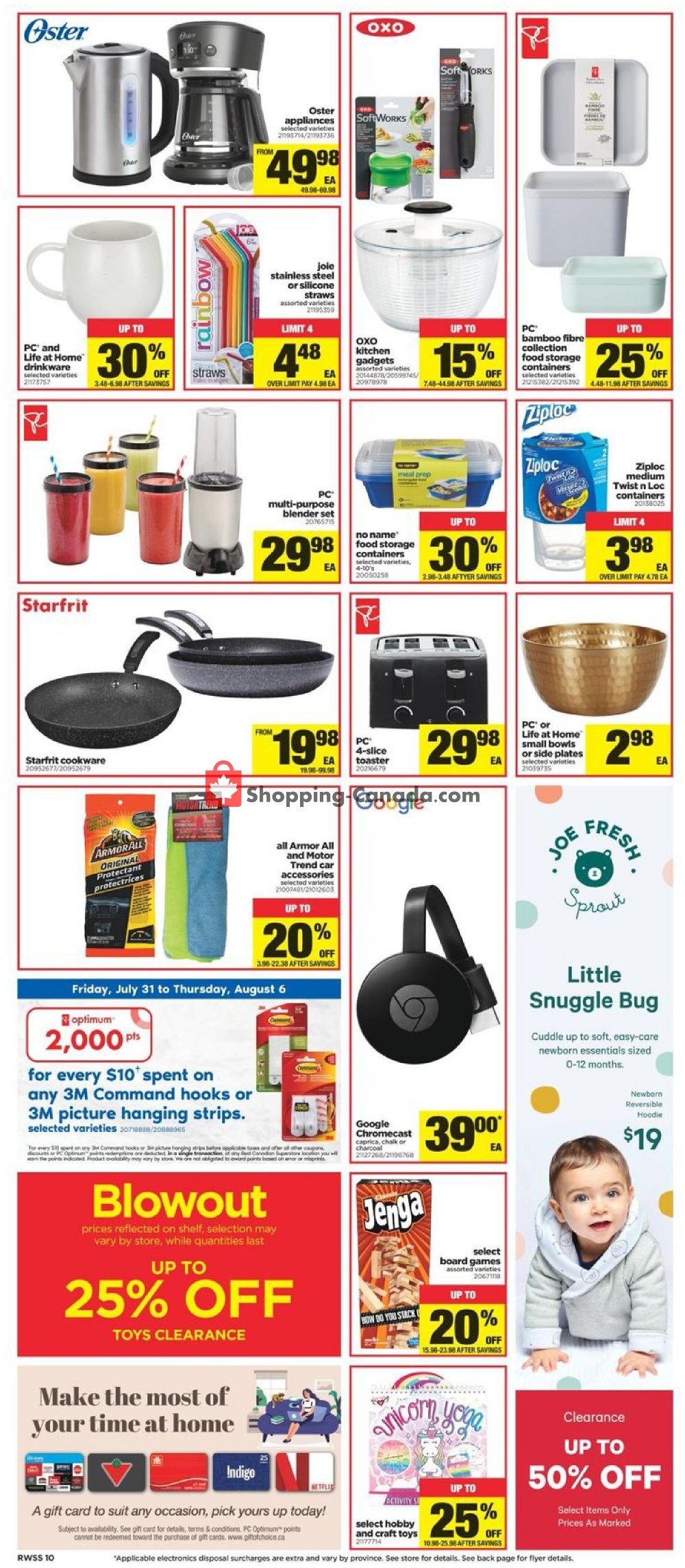 Real Canadian Superstore flyer from Friday July 31, 2020 to Thursday August 6, 2020 - page 10