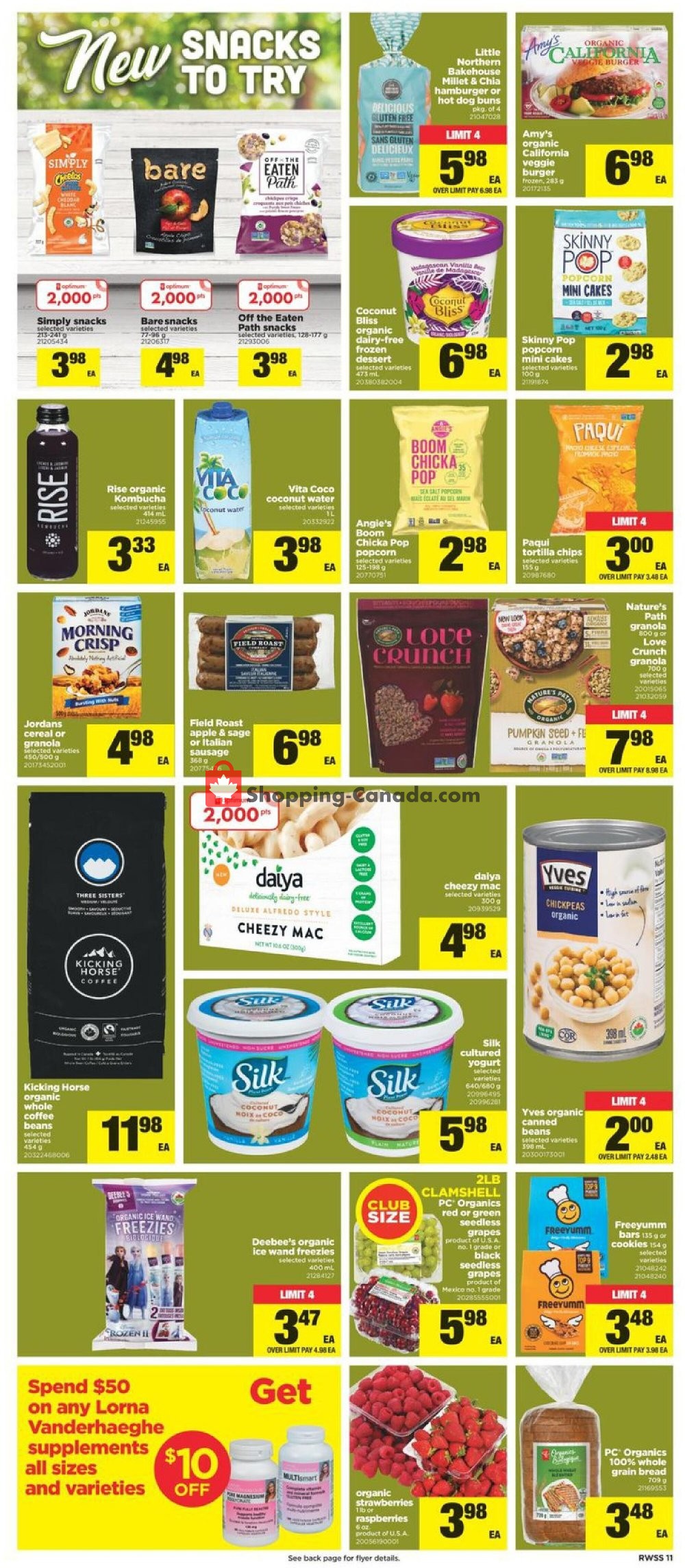 Real Canadian Superstore flyer from Friday July 31, 2020 to Thursday August 6, 2020 - page 11