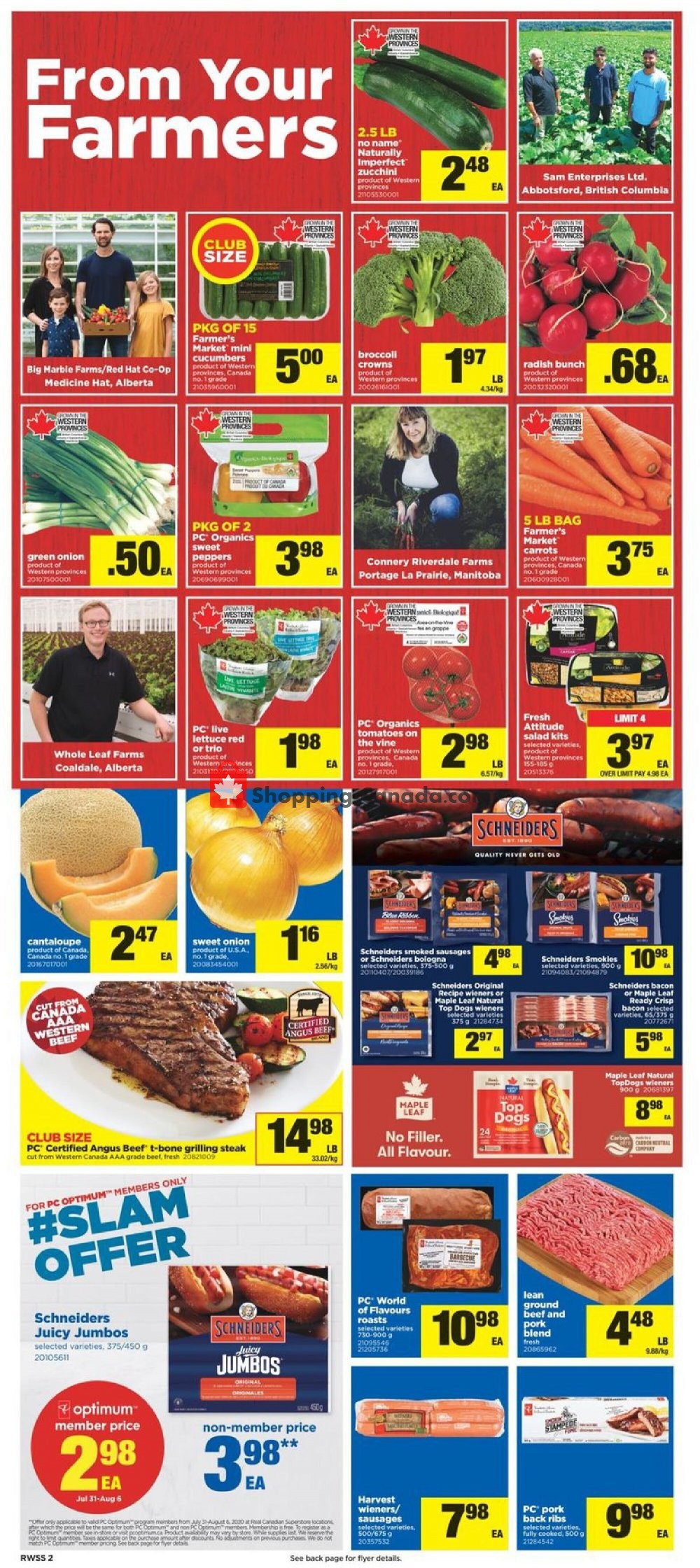 Real Canadian Superstore flyer from Friday July 31, 2020 to Thursday August 6, 2020 - page 2