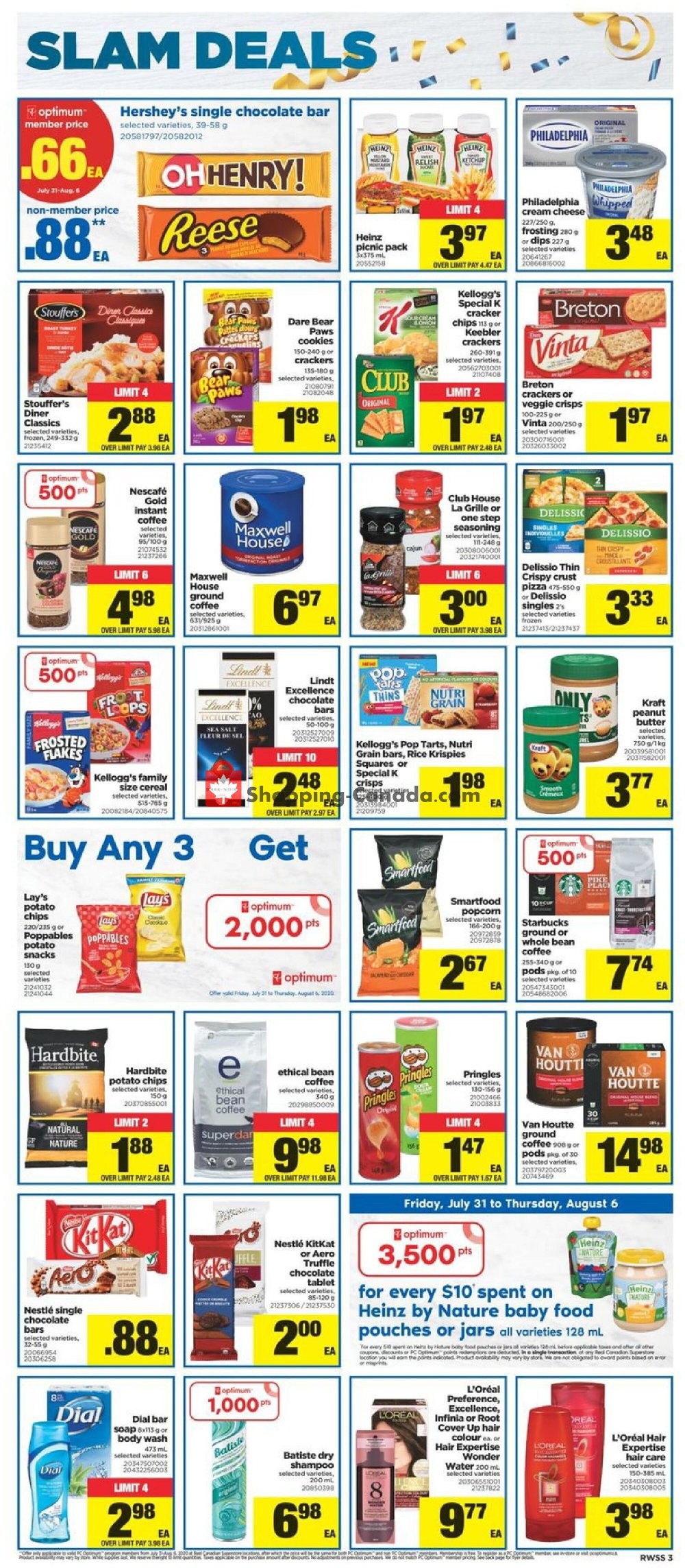 Real Canadian Superstore flyer from Friday July 31, 2020 to Thursday August 6, 2020 - page 3