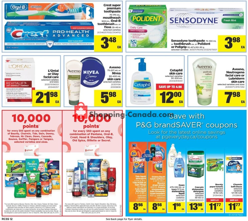 Real Canadian Superstore flyer from Thursday July 11, 2019 to Wednesday July 17, 2019 - page 12