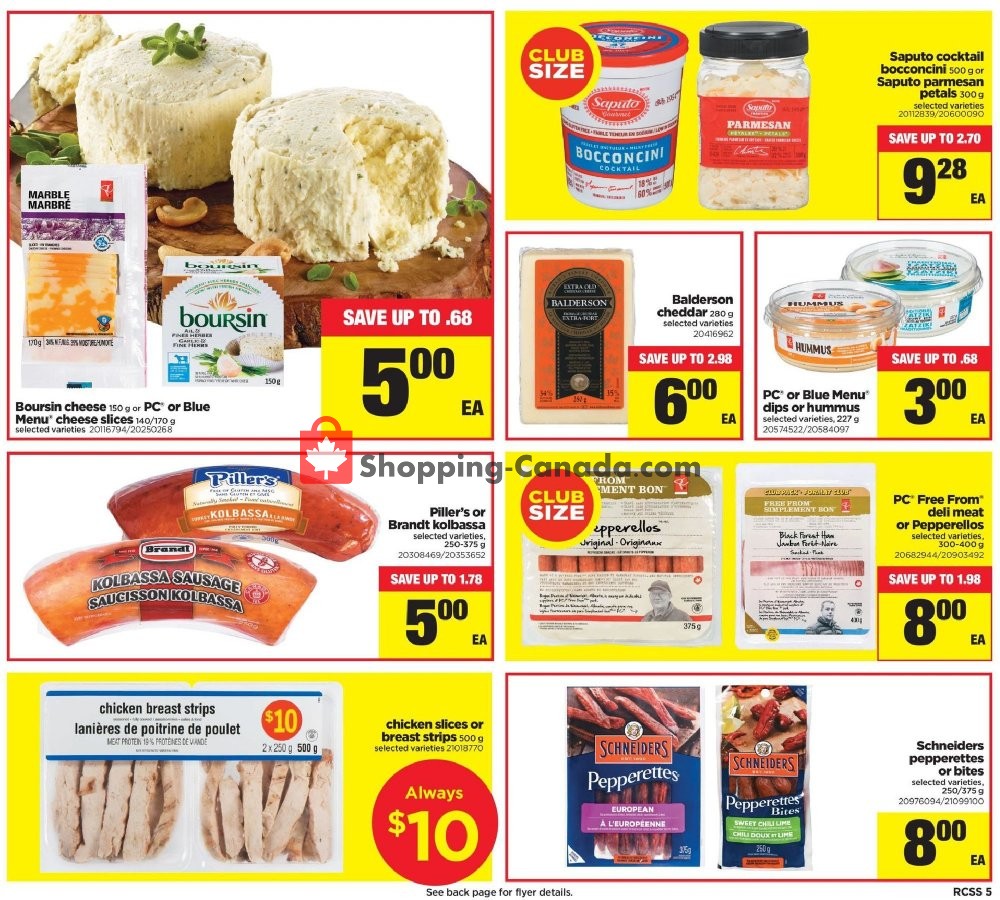 Real Canadian Superstore flyer from Thursday July 11, 2019 to Wednesday July 17, 2019 - page 5