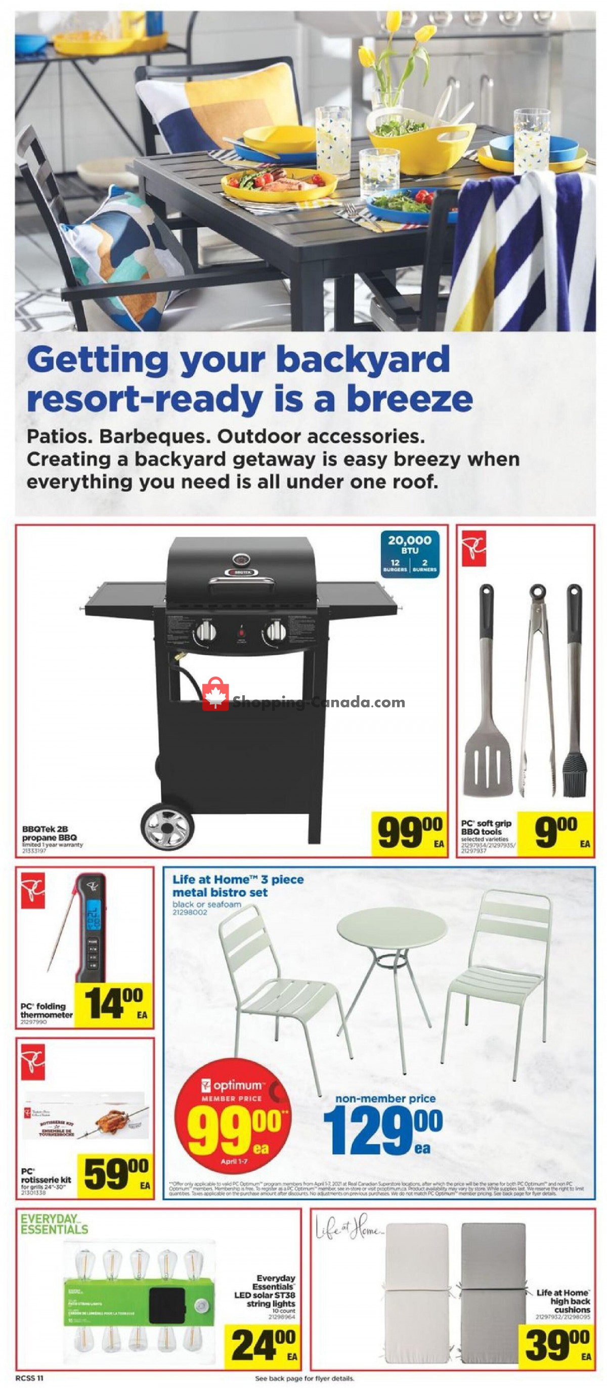 Real Canadian Superstore flyer from Thursday April 1, 2021 to Wednesday April 7, 2021 - page 11