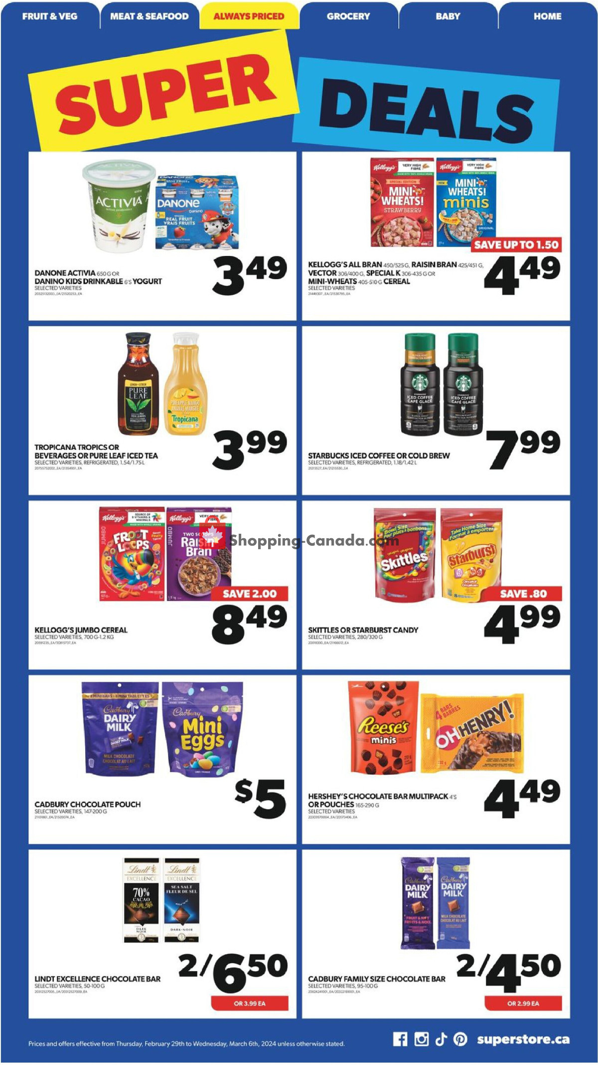 Real Canadian Superstore flyer from Thursday February 29, 2024 to Wednesday March 6, 2024 - page 13