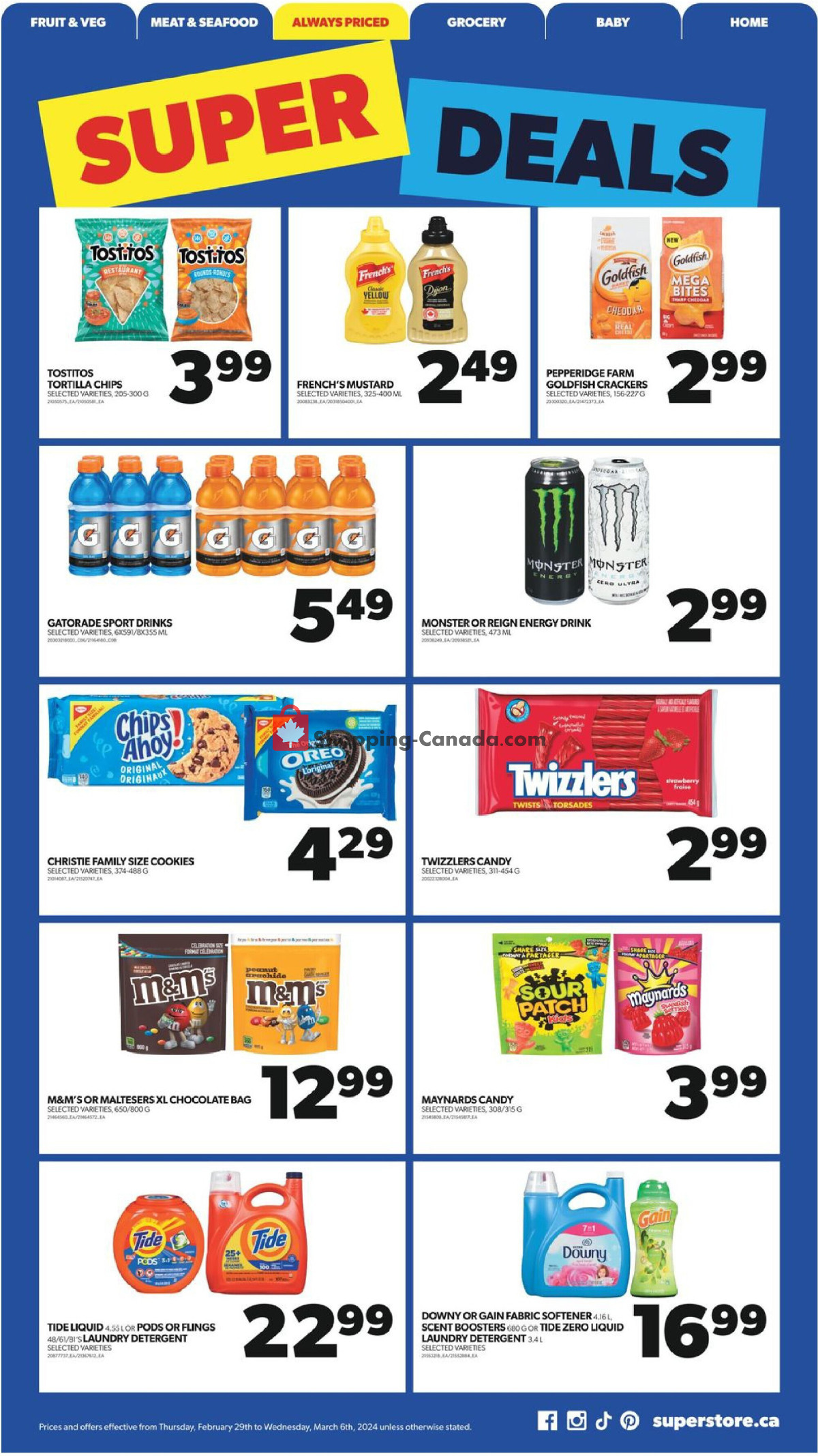 Real Canadian Superstore flyer from Thursday February 29, 2024 to Wednesday March 6, 2024 - page 15