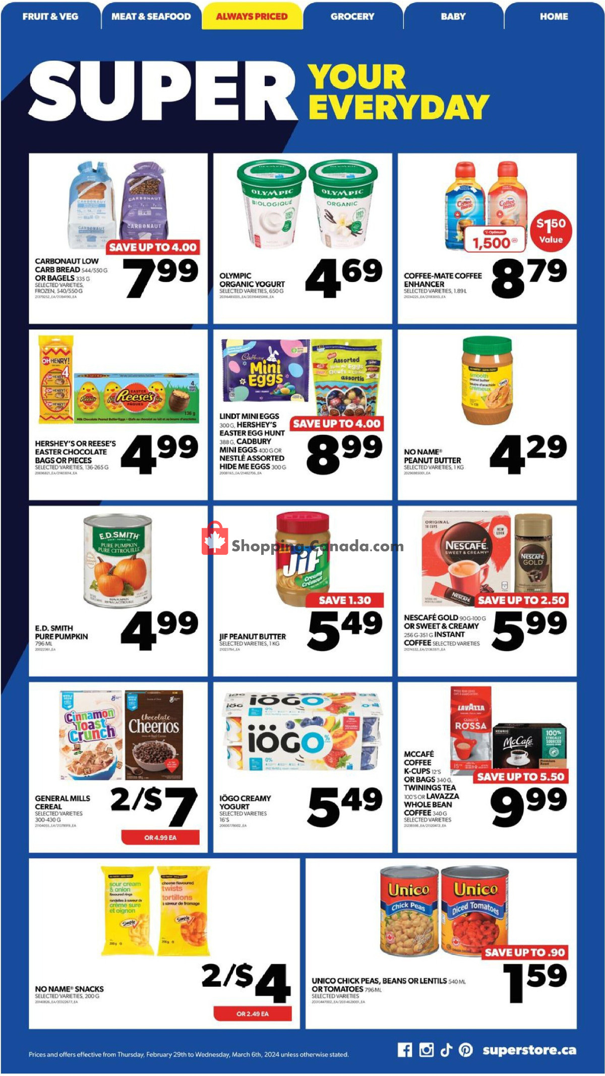 Real Canadian Superstore flyer from Thursday February 29, 2024 to Wednesday March 6, 2024 - page 16