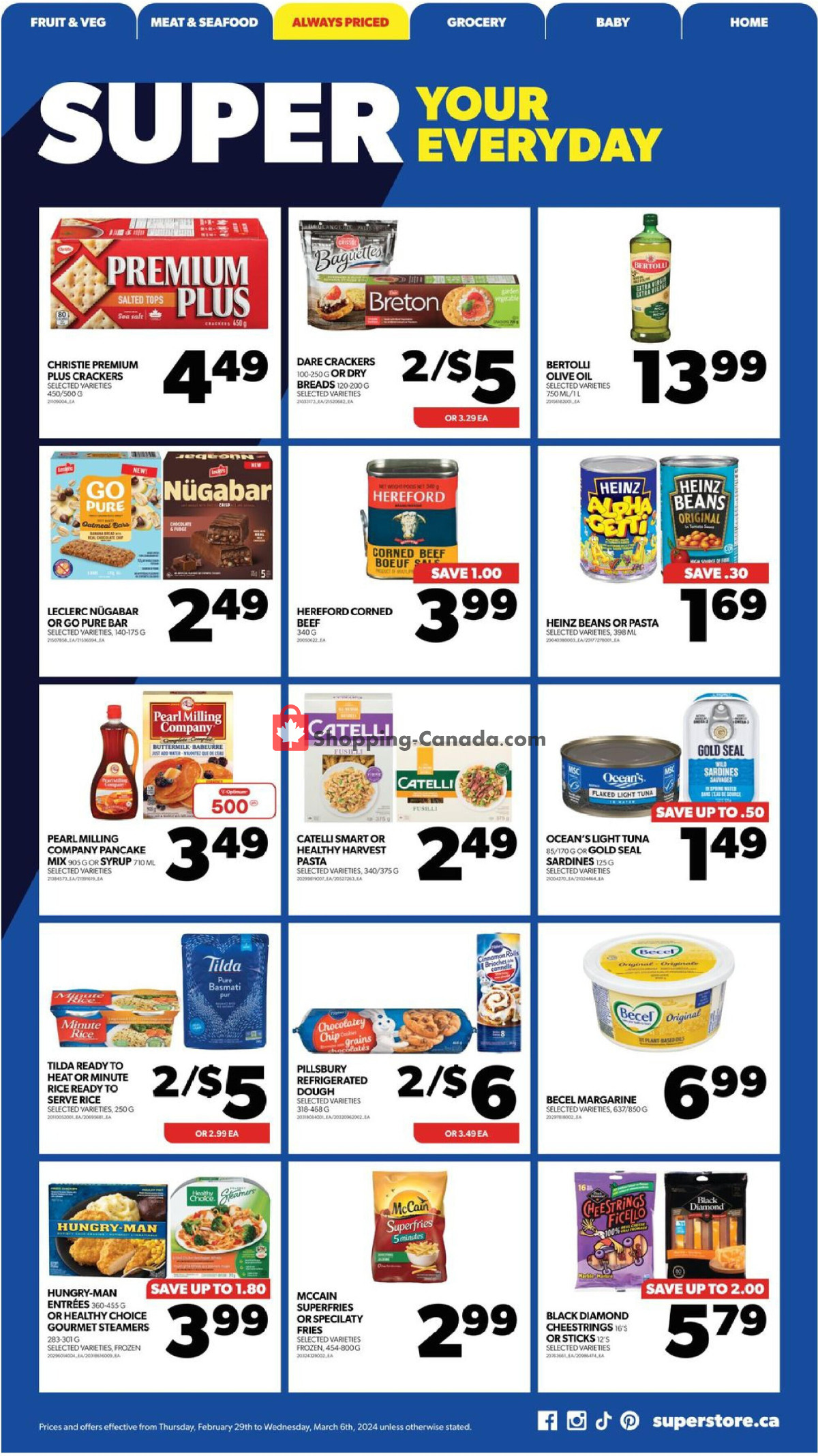 Real Canadian Superstore flyer from Thursday February 29, 2024 to Wednesday March 6, 2024 - page 17