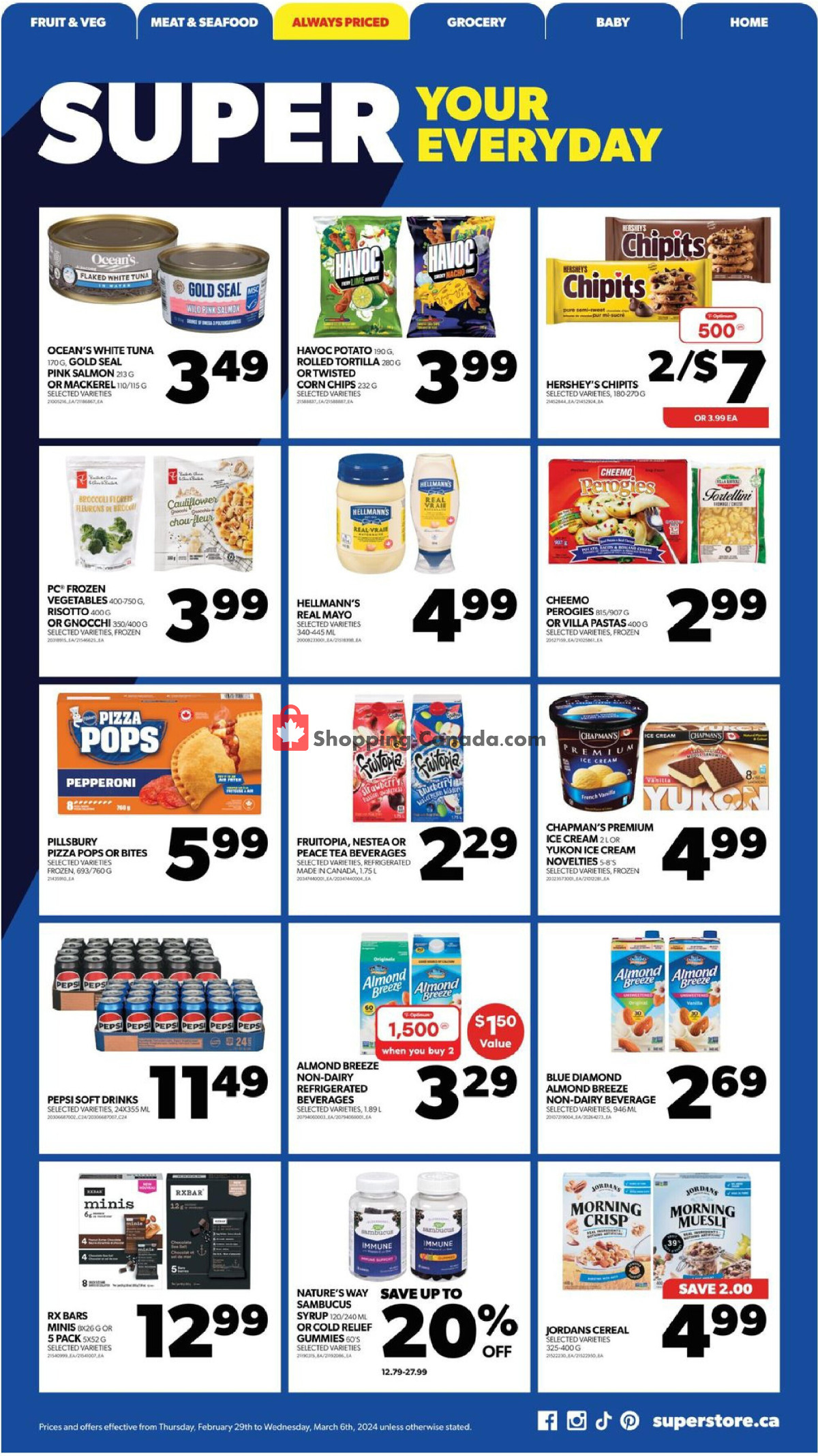 Real Canadian Superstore flyer from Thursday February 29, 2024 to Wednesday March 6, 2024 - page 18