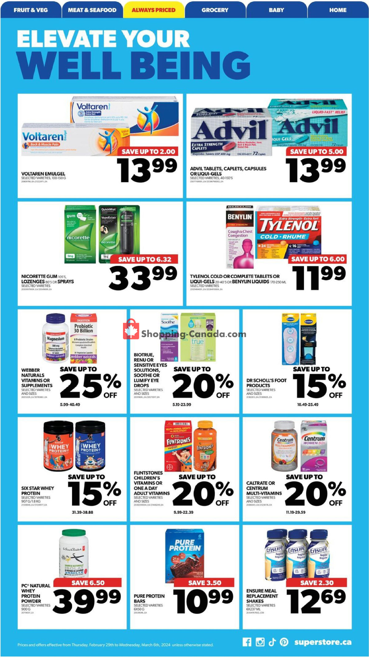 Real Canadian Superstore flyer from Thursday February 29, 2024 to Wednesday March 6, 2024 - page 23