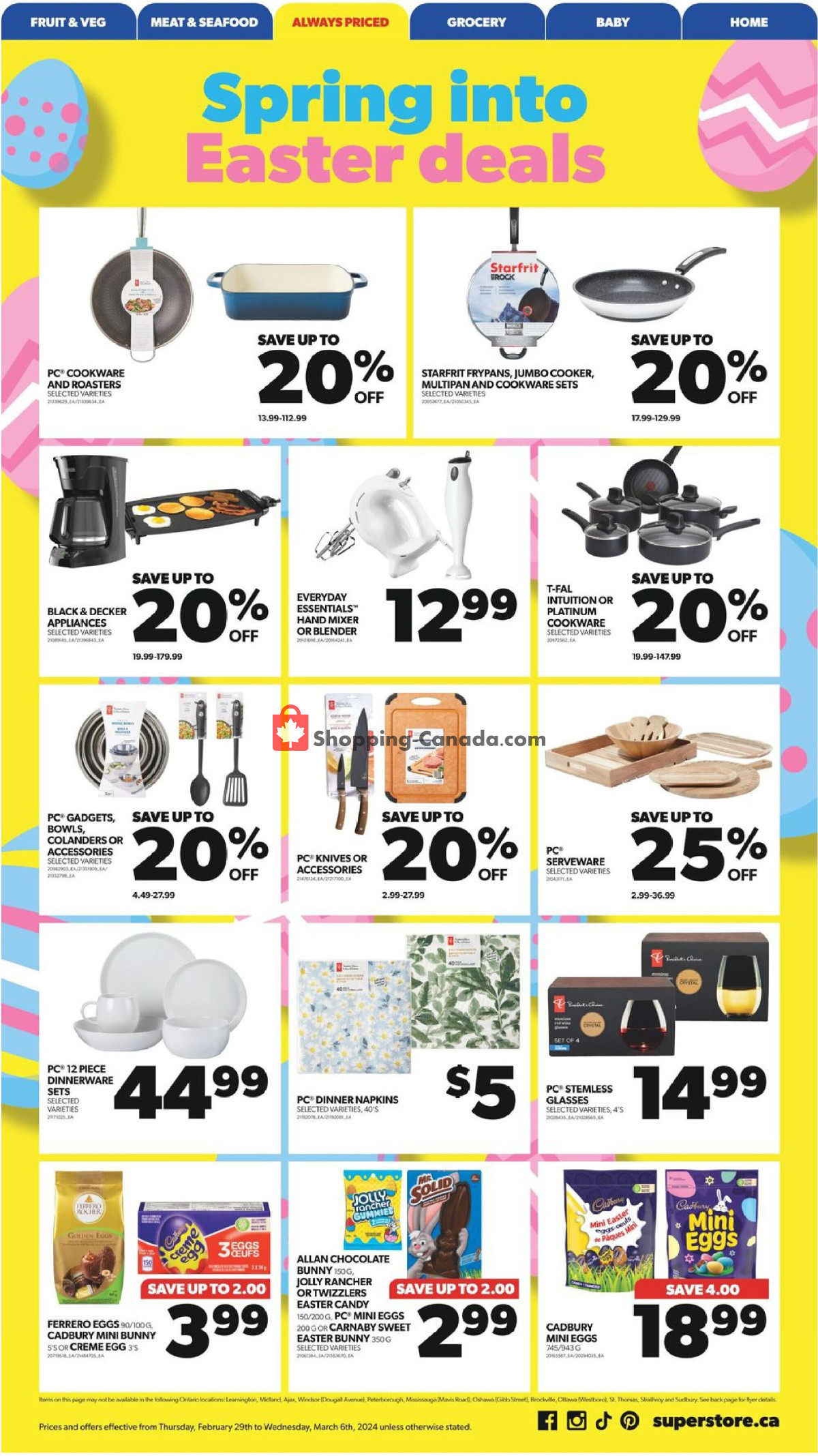 Real Canadian Superstore flyer from Thursday February 29, 2024 to Wednesday March 6, 2024 - page 24