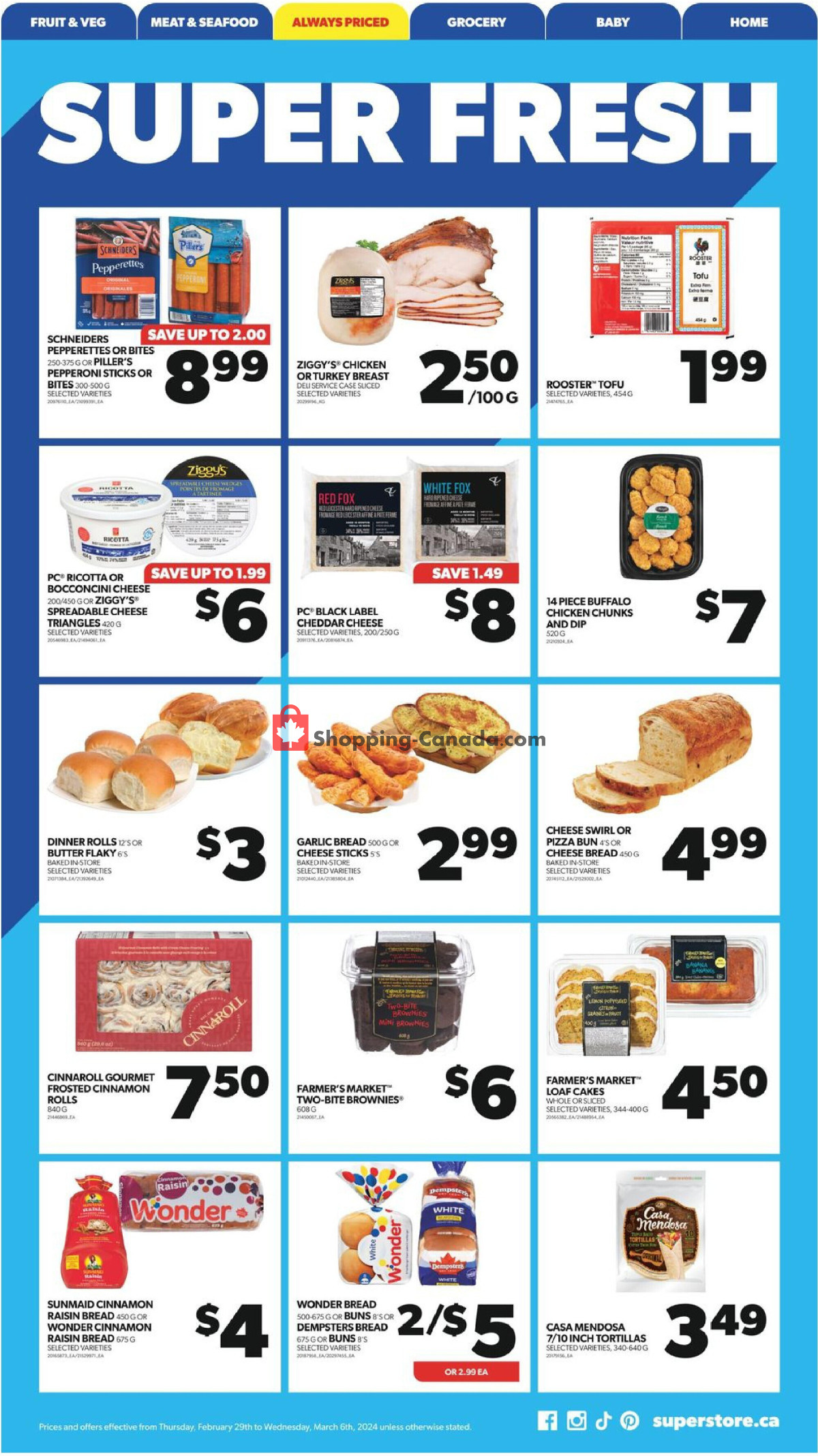 Real Canadian Superstore flyer from Thursday February 29, 2024 to Wednesday March 6, 2024 - page 8