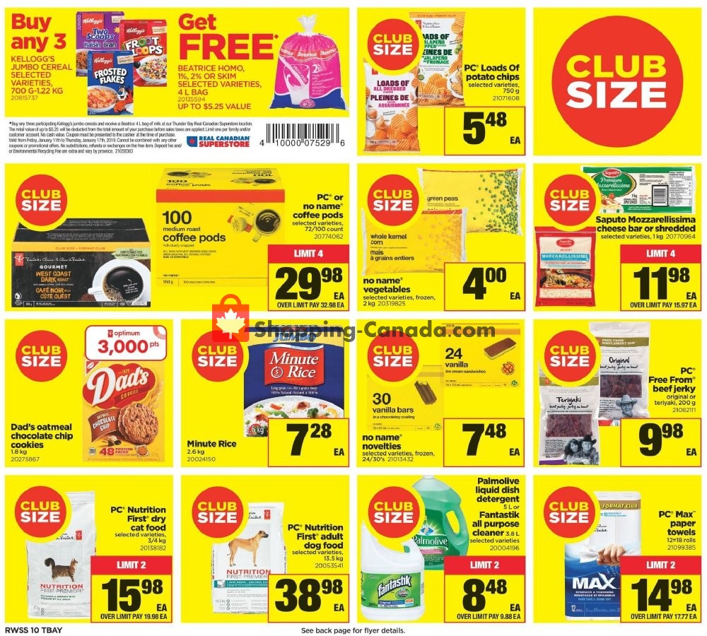 Real Canadian Superstore flyer from Friday January 11, 2019 to Thursday January 17, 2019 - page 11