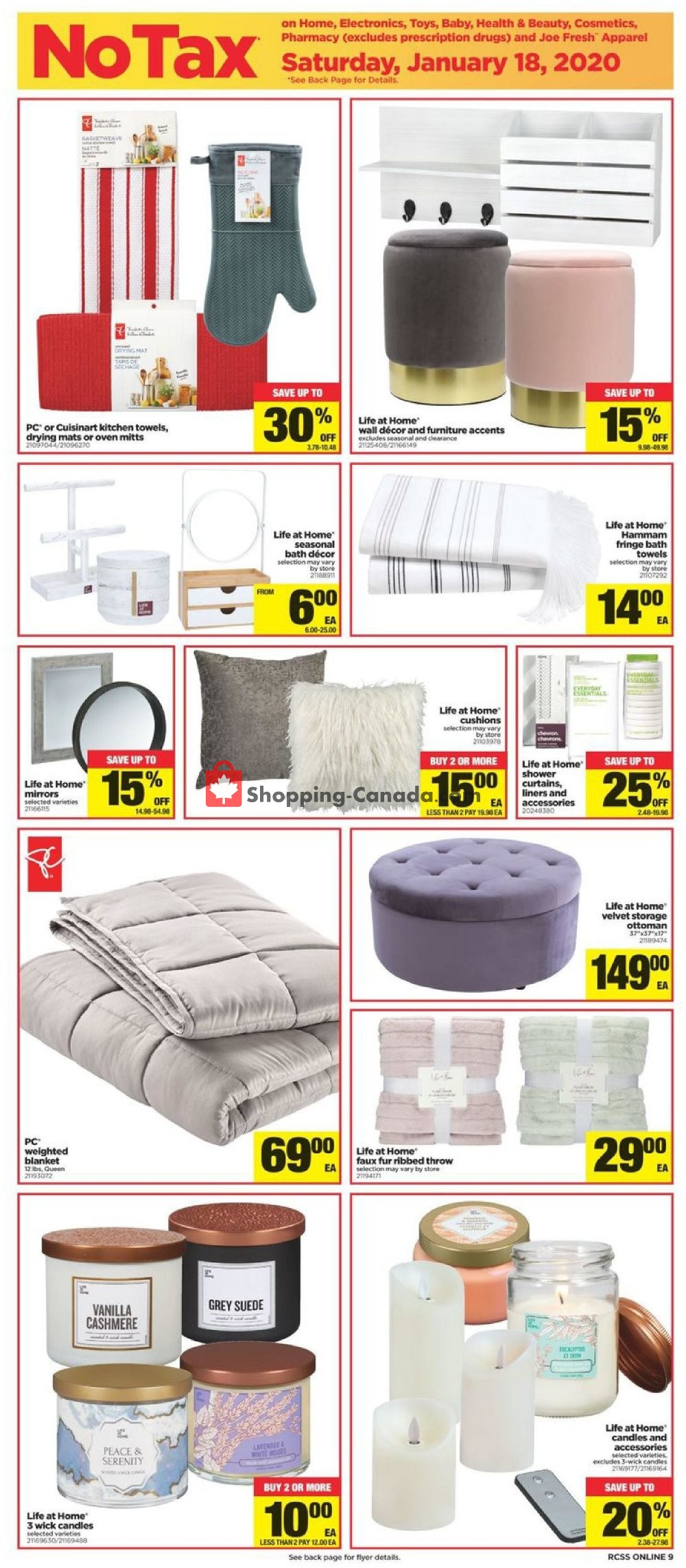 Real Canadian Superstore flyer from Thursday January 16, 2020 to Wednesday January 22, 2020 - page 12