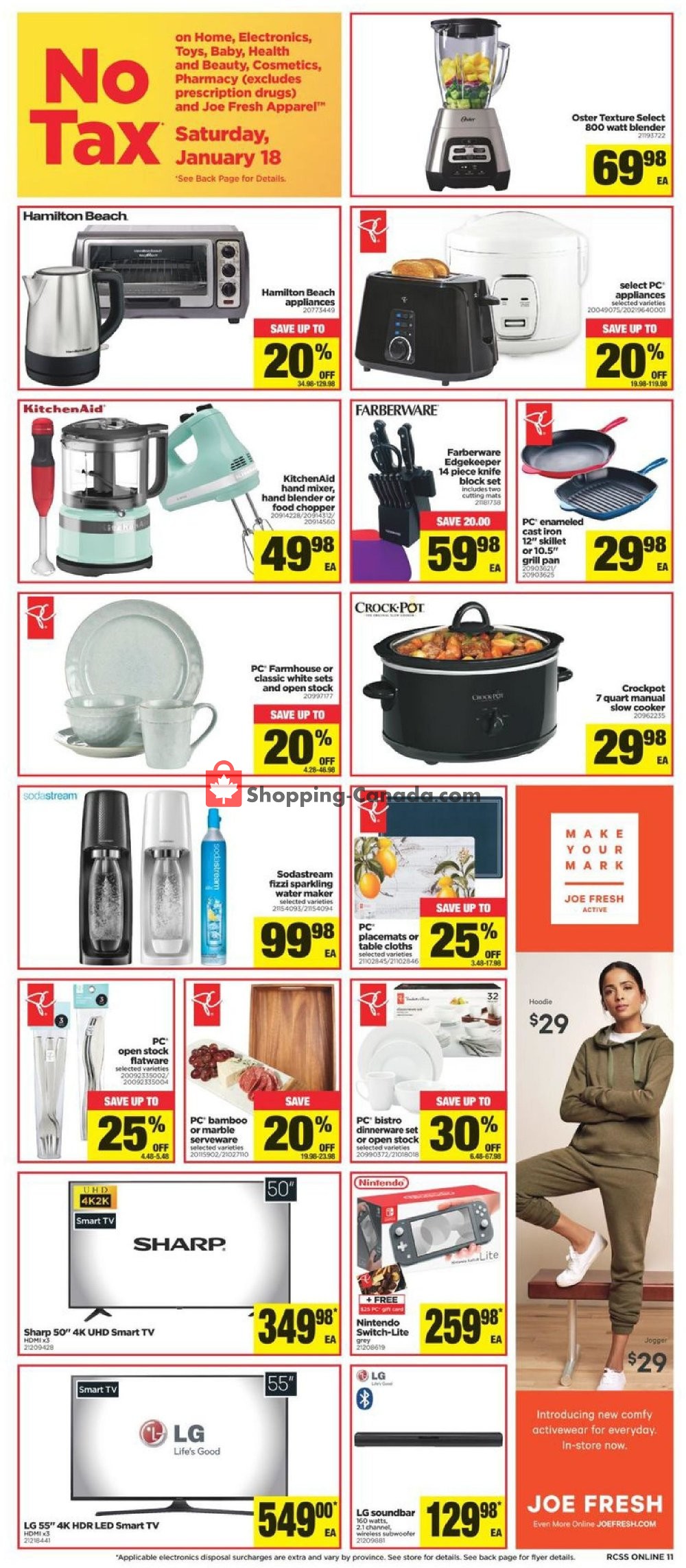 Real Canadian Superstore flyer from Thursday January 16, 2020 to Wednesday January 22, 2020 - page 14