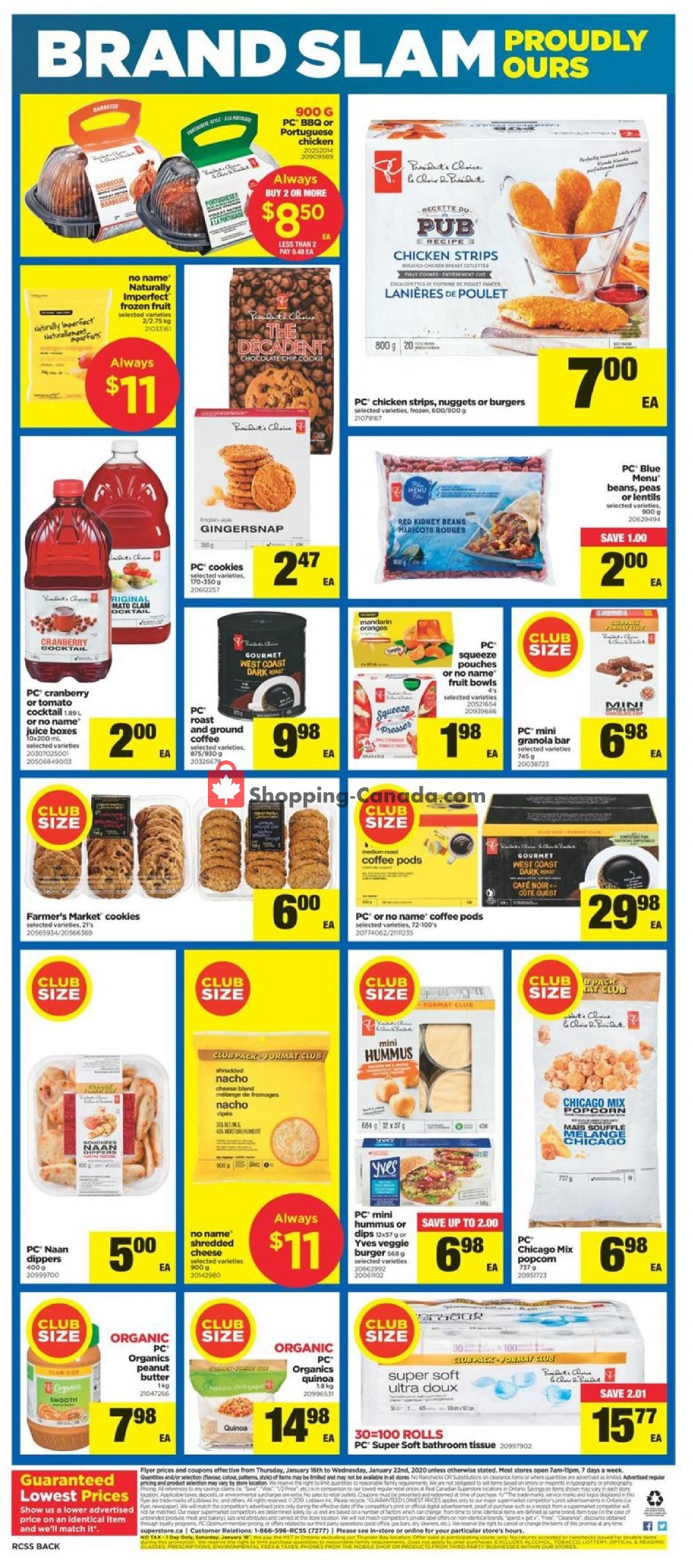 Real Canadian Superstore flyer from Thursday January 16, 2020 to Wednesday January 22, 2020 - page 15