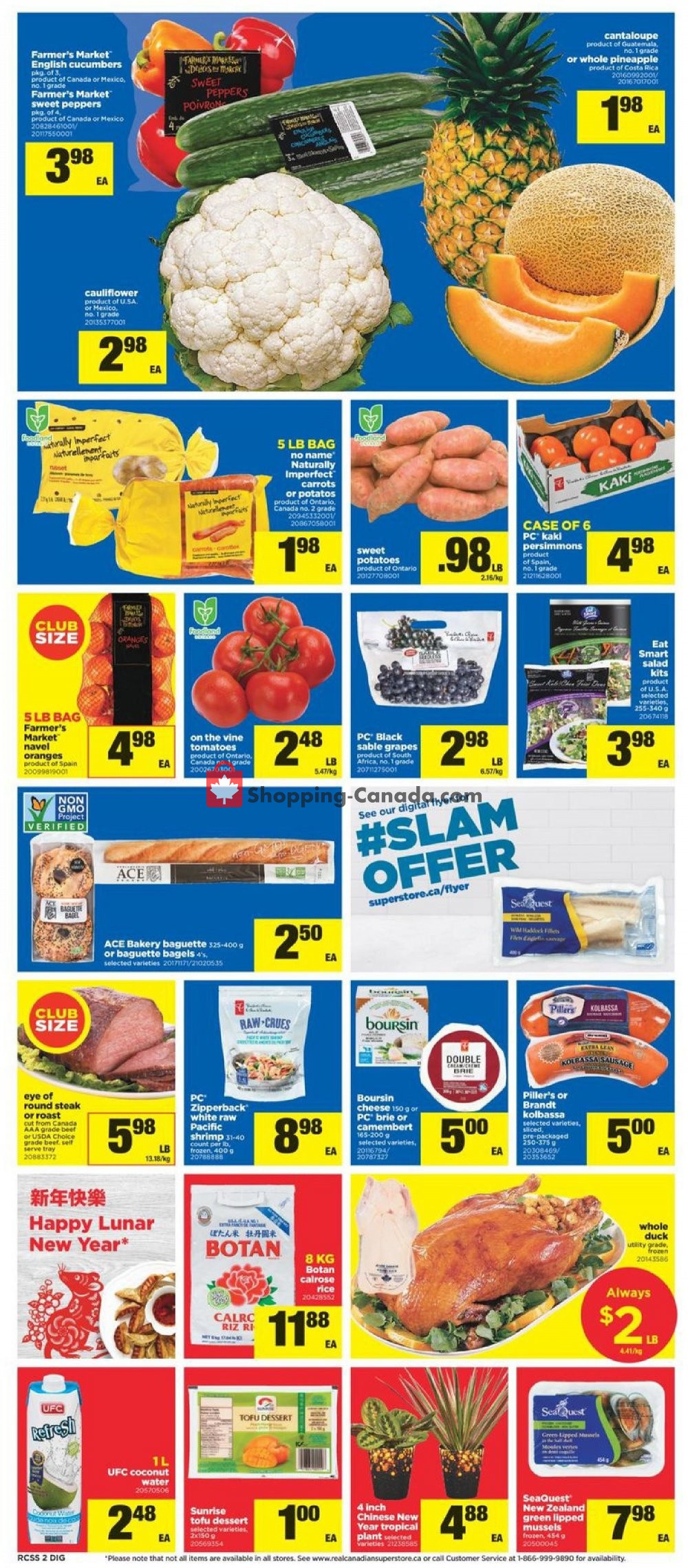 Real Canadian Superstore flyer from Thursday January 16, 2020 to Wednesday January 22, 2020 - page 2