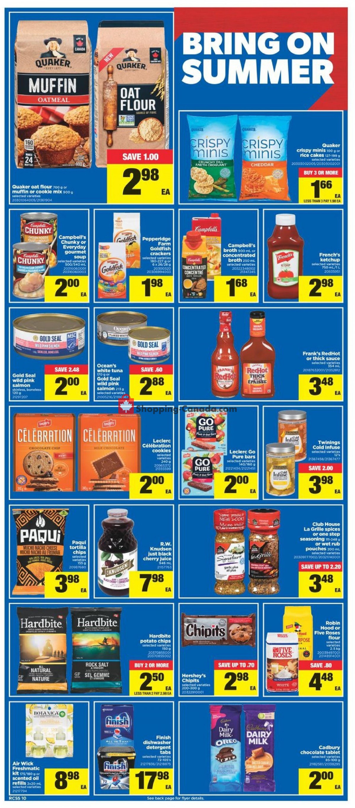 Real Canadian Superstore flyer from Thursday July 15, 2021 to Wednesday July 21, 2021 - page 10