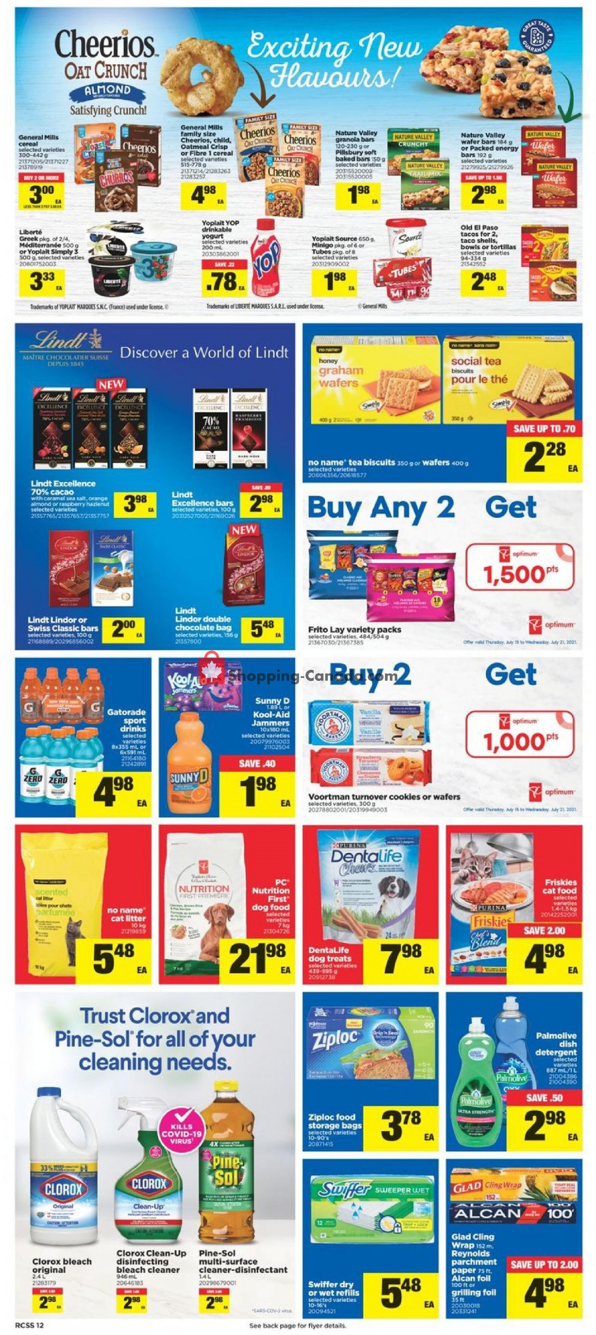 Real Canadian Superstore flyer from Thursday July 15, 2021 to Wednesday July 21, 2021 - page 12