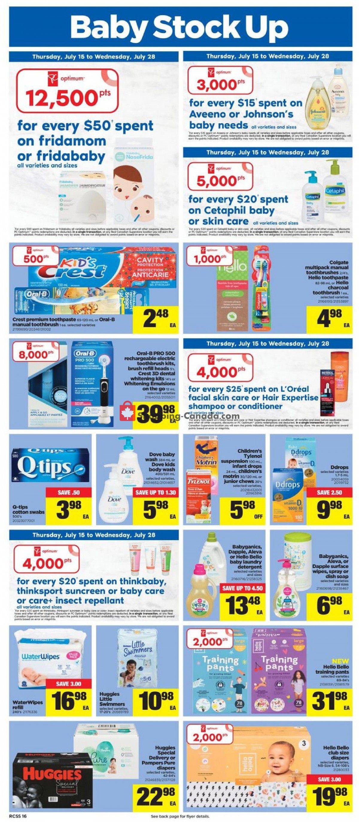 Real Canadian Superstore flyer from Thursday July 15, 2021 to Wednesday July 21, 2021 - page 16
