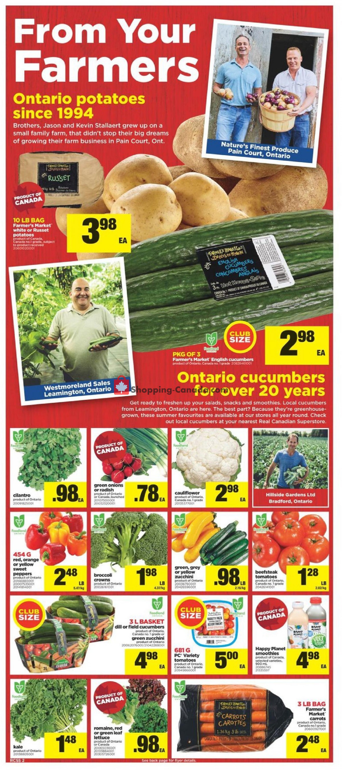 Real Canadian Superstore flyer from Thursday July 15, 2021 to Wednesday July 21, 2021 - page 2