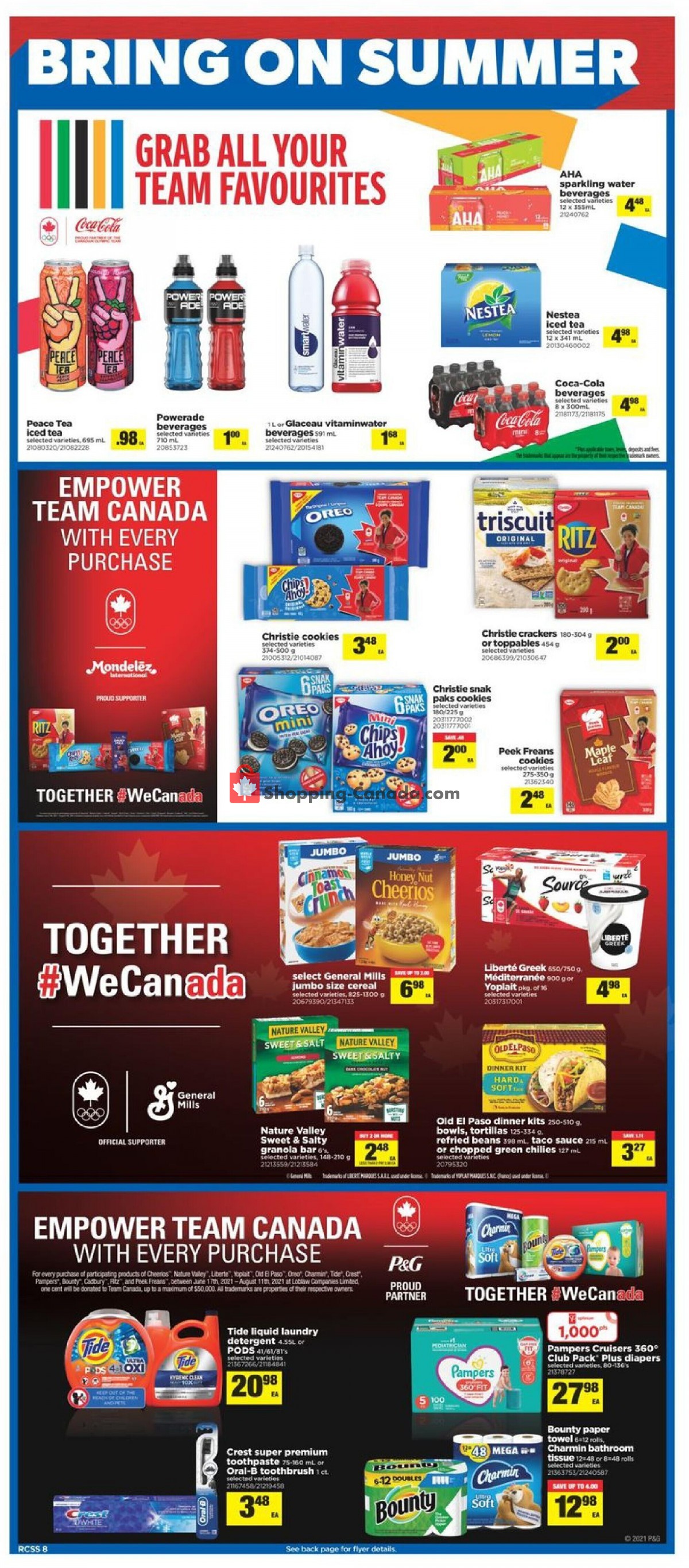 Real Canadian Superstore flyer from Thursday July 15, 2021 to Wednesday July 21, 2021 - page 8