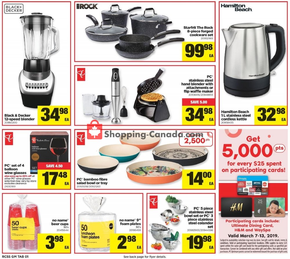 Real Canadian Superstore flyer from Thursday March 7, 2019 to Wednesday March 13, 2019 - page 14