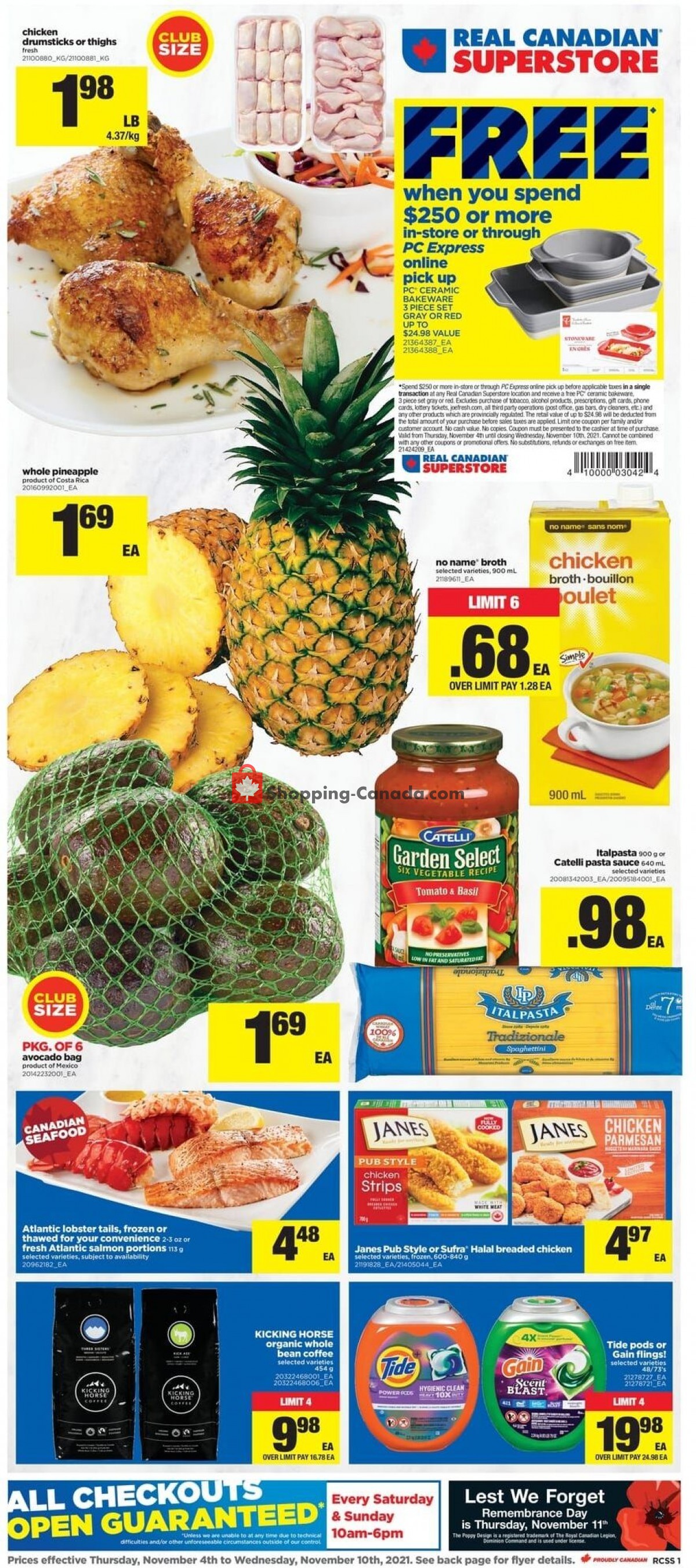Real Canadian Superstore Canada, flyer (Special Offer ON) November