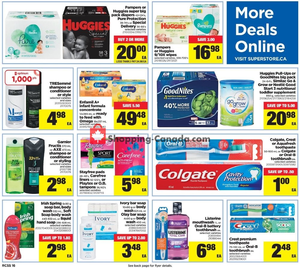 Real Canadian Superstore flyer from Thursday October 10, 2019 to Wednesday October 16, 2019 - page 16