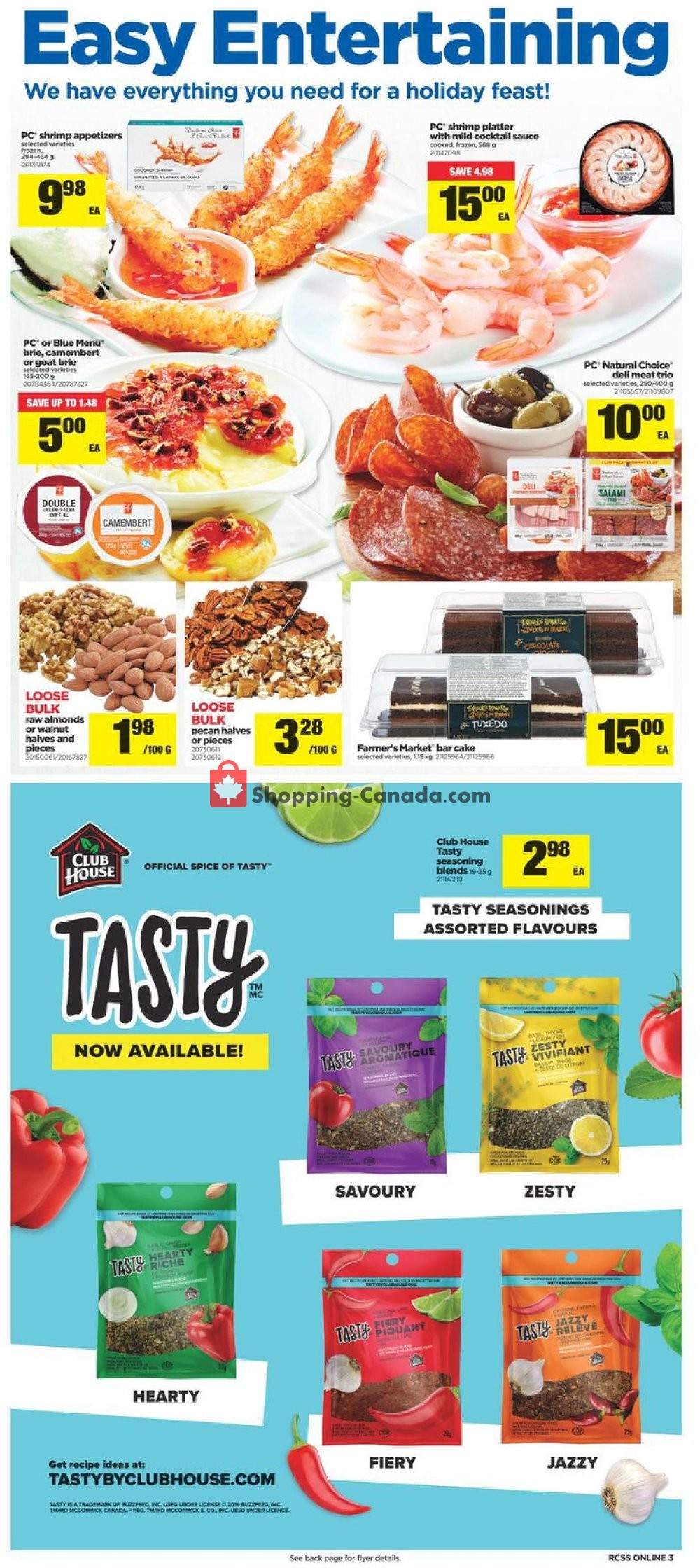 Real Canadian Superstore flyer from Thursday October 10, 2019 to Wednesday October 16, 2019 - page 22