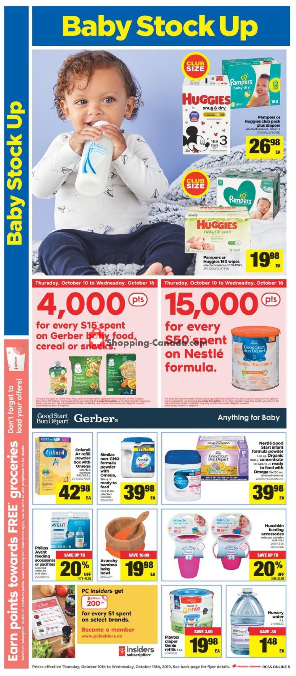 Real Canadian Superstore flyer from Thursday October 10, 2019 to Wednesday October 16, 2019 - page 25