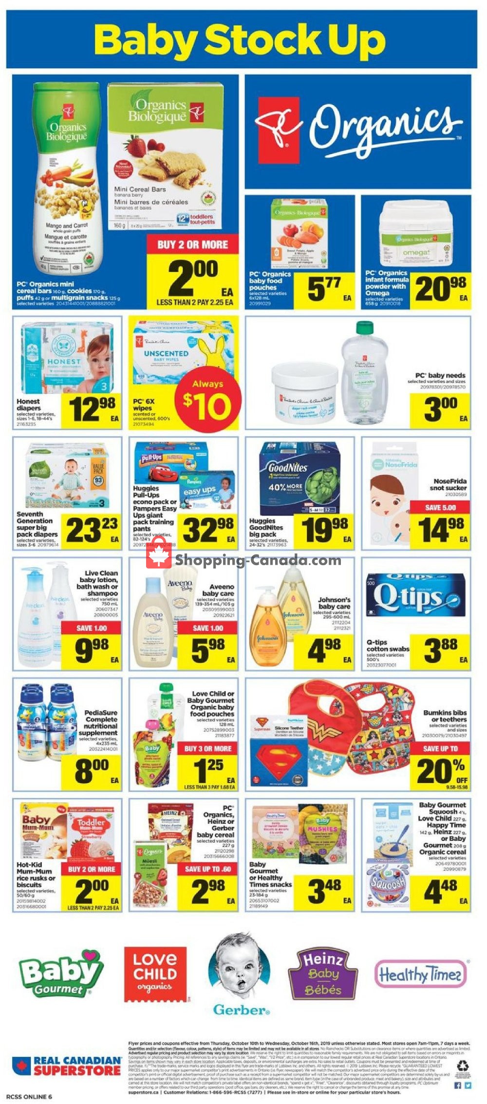 Real Canadian Superstore flyer from Thursday October 10, 2019 to Wednesday October 16, 2019 - page 26
