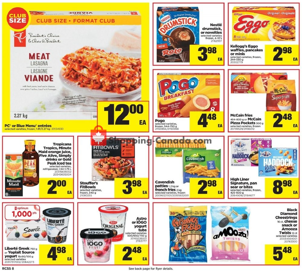 Real Canadian Superstore flyer from Thursday October 10, 2019 to Wednesday October 16, 2019 - page 8