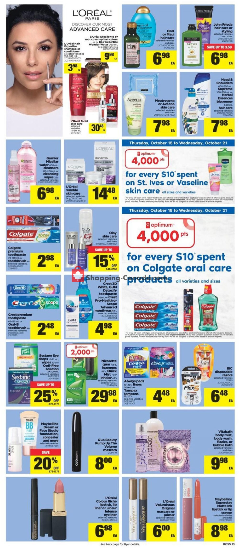 Real Canadian Superstore flyer from Thursday October 15, 2020 to Wednesday October 21, 2020 - page 13