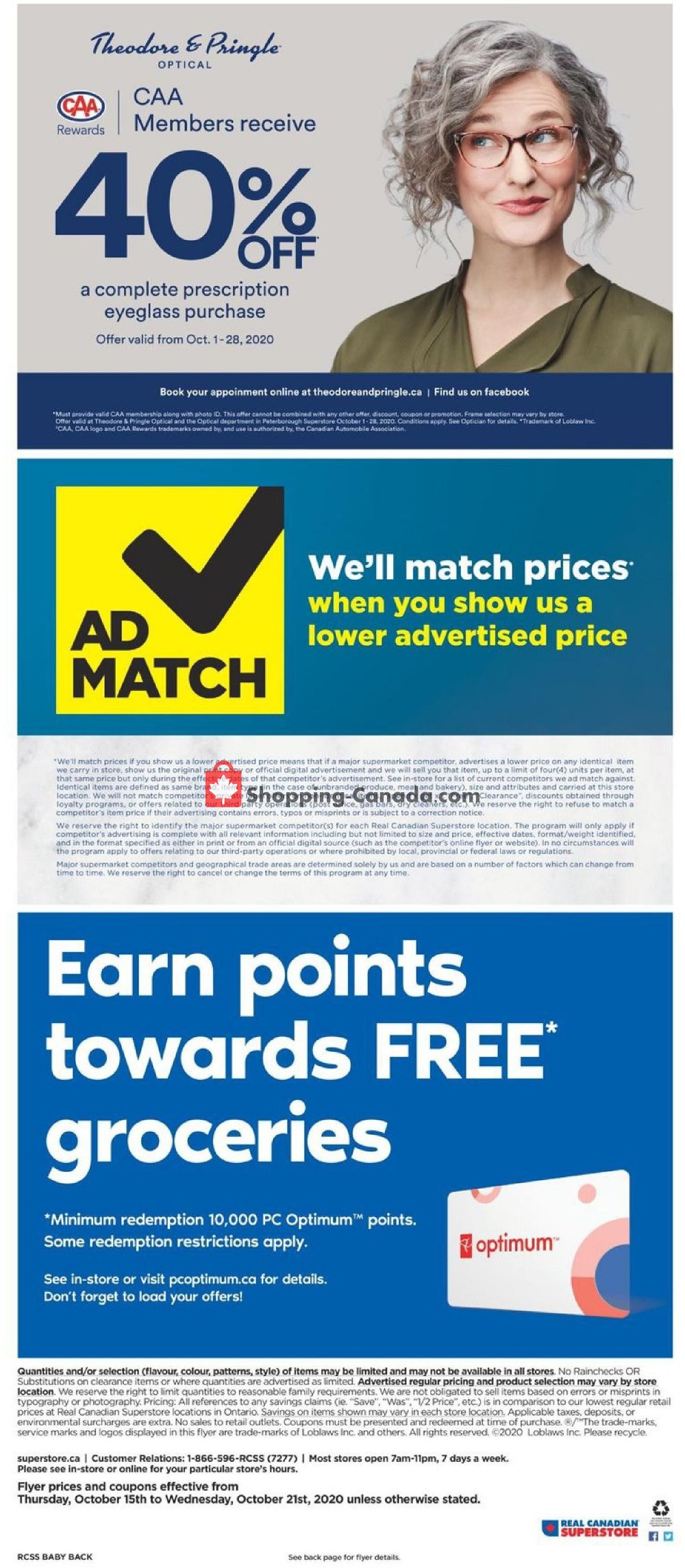 Real Canadian Superstore flyer from Thursday October 15, 2020 to Wednesday October 21, 2020 - page 17