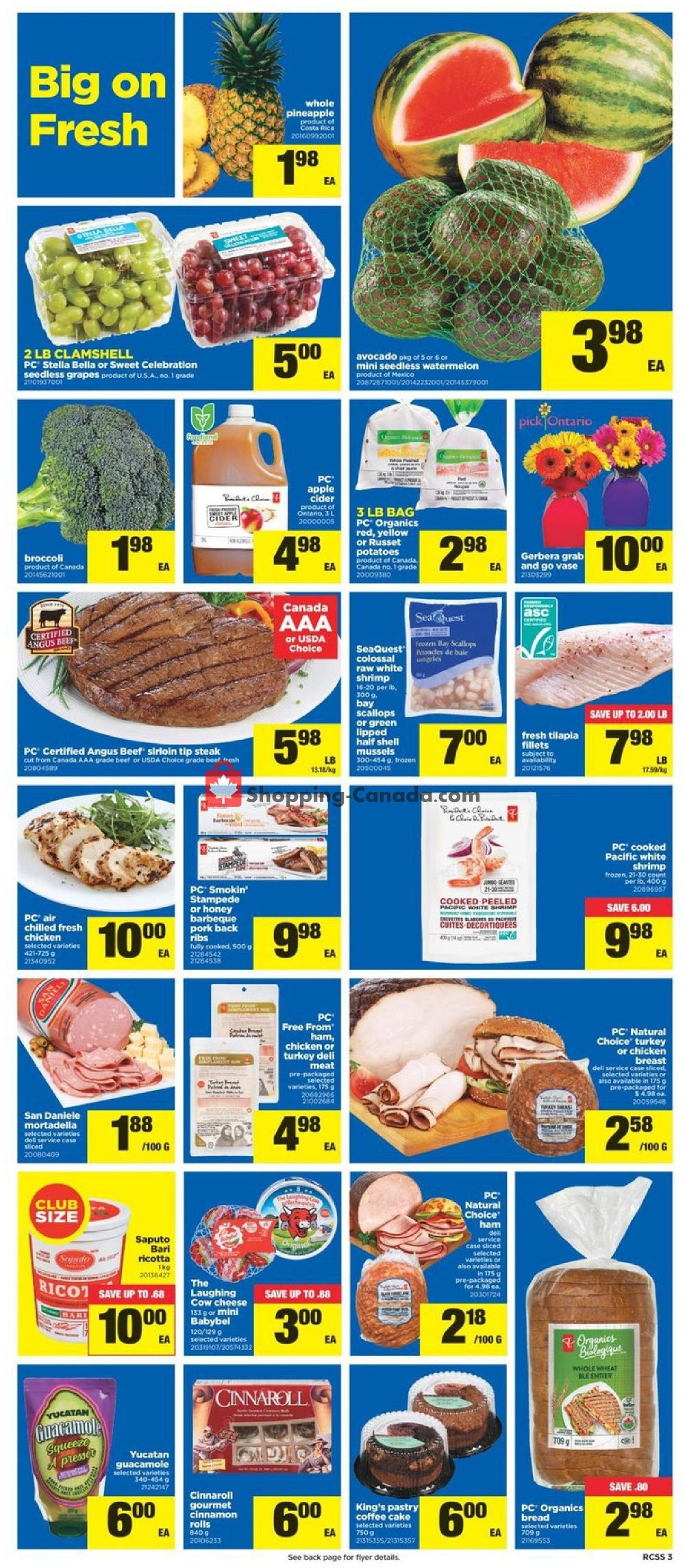 Real Canadian Superstore flyer from Thursday October 15, 2020 to Wednesday October 21, 2020 - page 3