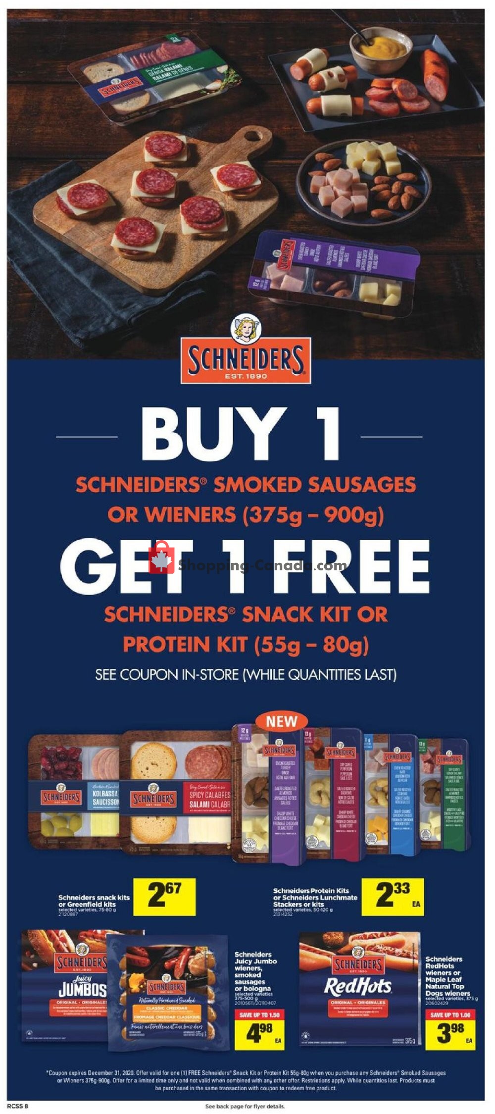 Real Canadian Superstore flyer from Thursday October 15, 2020 to Wednesday October 21, 2020 - page 8