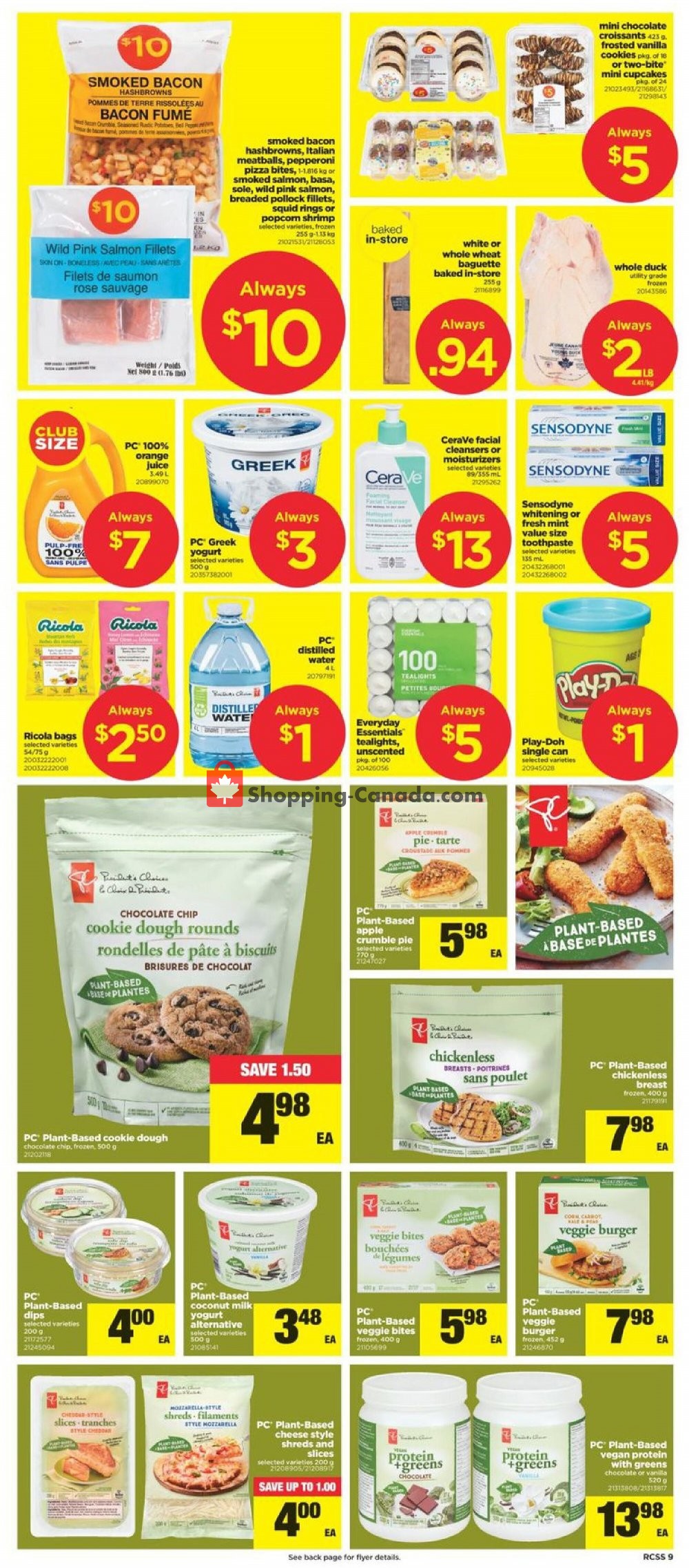 Real Canadian Superstore flyer from Thursday October 15, 2020 to Wednesday October 21, 2020 - page 9