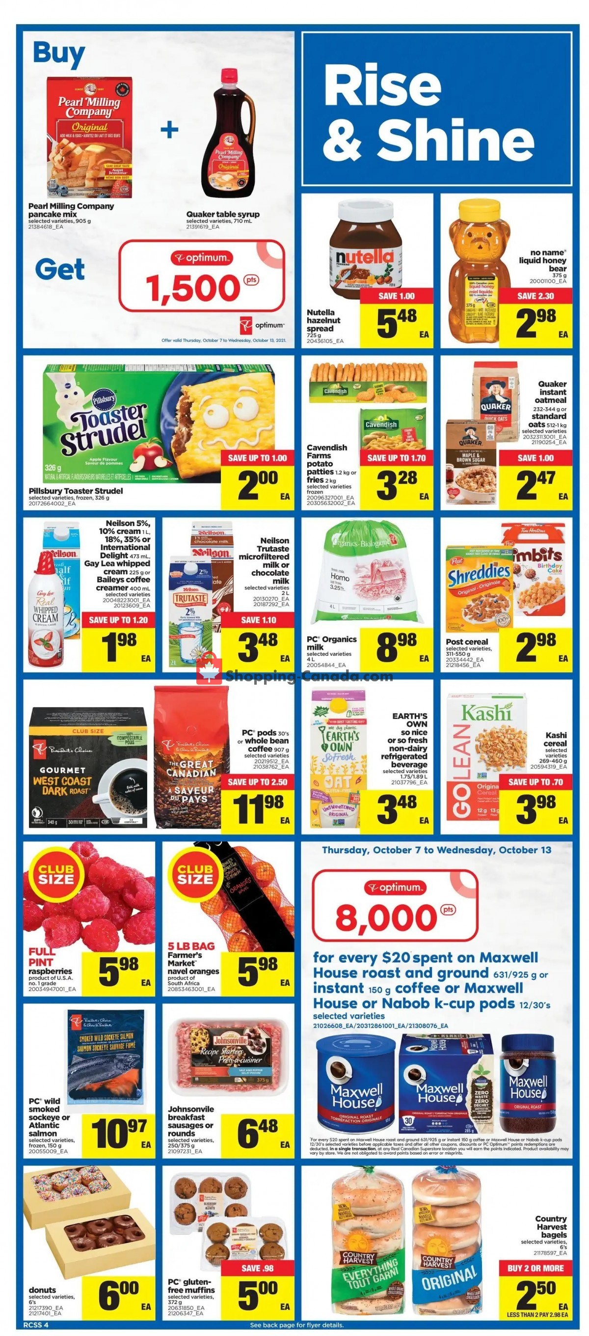 Real Canadian Superstore flyer from Thursday October 7, 2021 to Wednesday October 13, 2021 - page 5