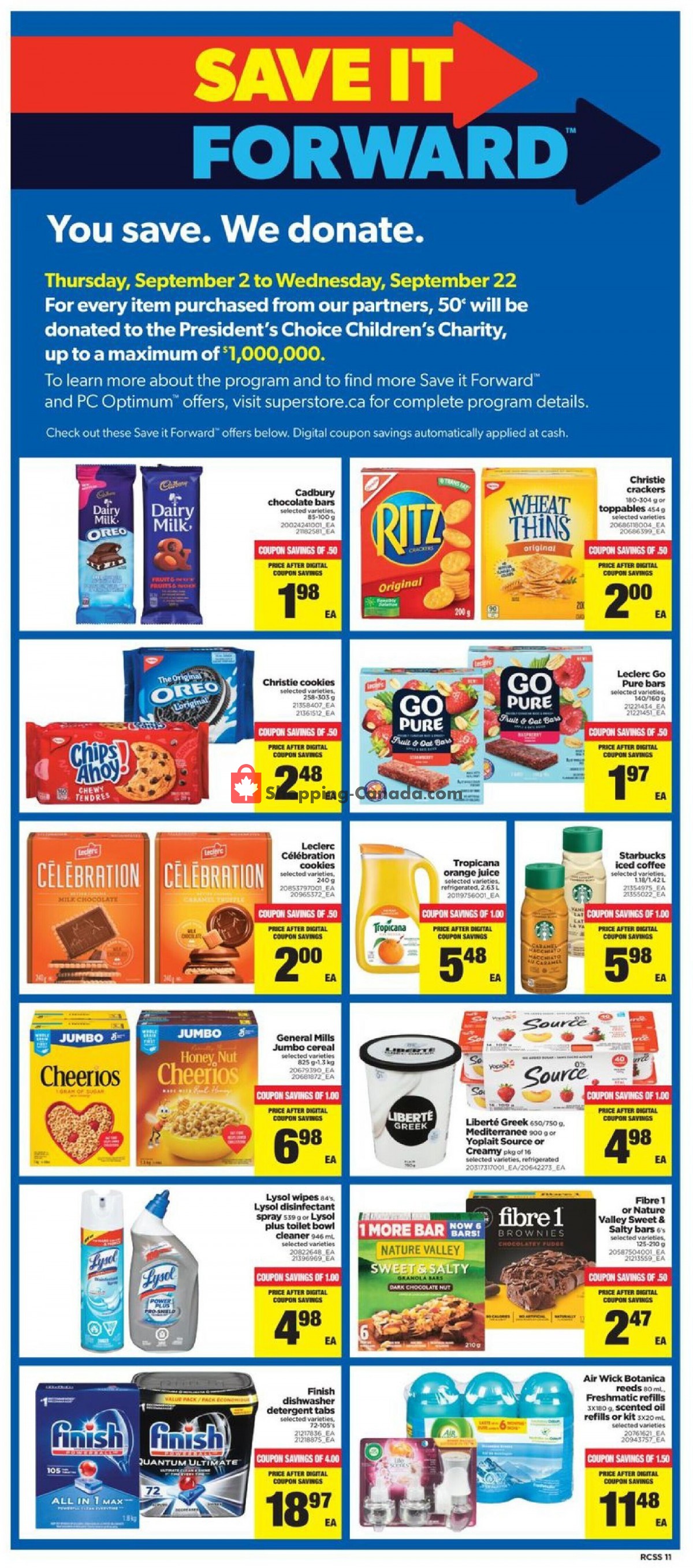 Real Canadian Superstore flyer from Thursday September 9, 2021 to Wednesday September 15, 2021 - page 12
