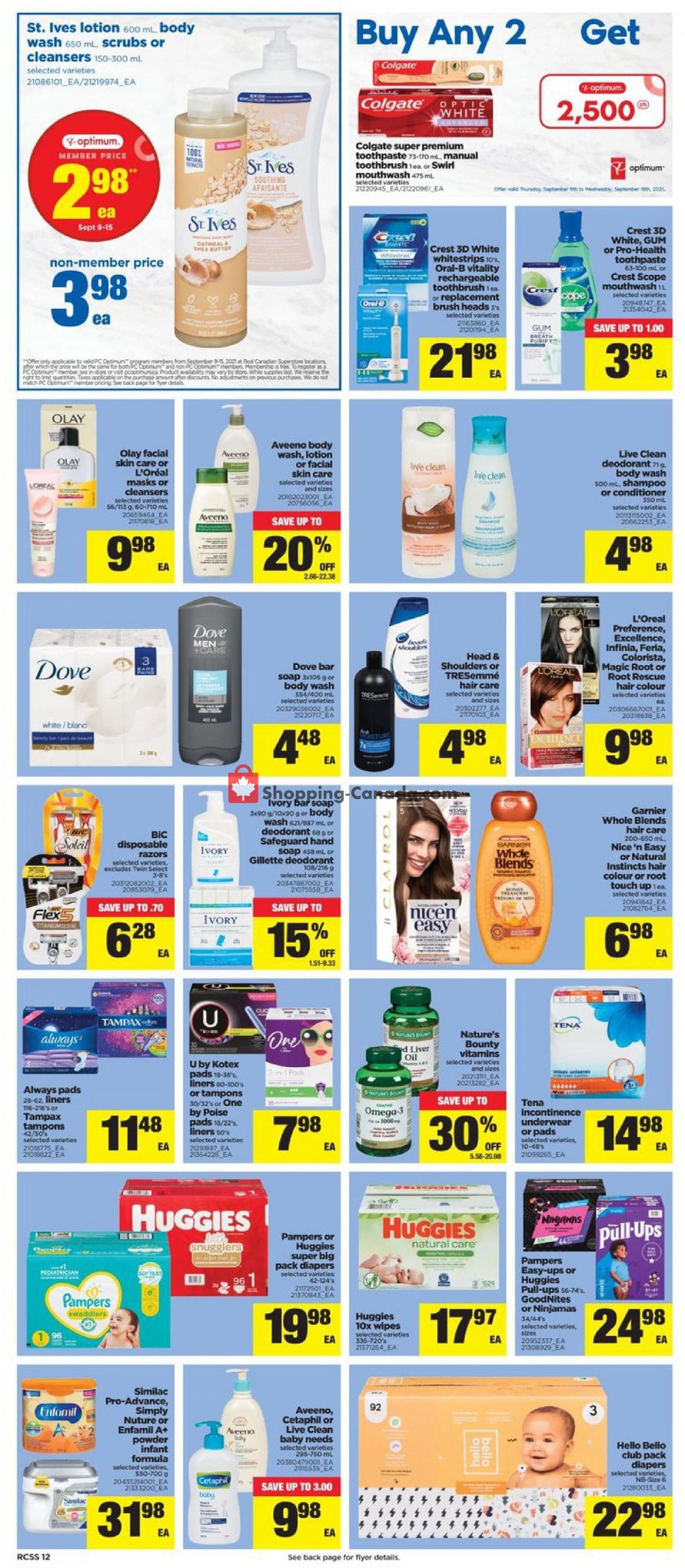 Real Canadian Superstore flyer from Thursday September 9, 2021 to Wednesday September 15, 2021 - page 13