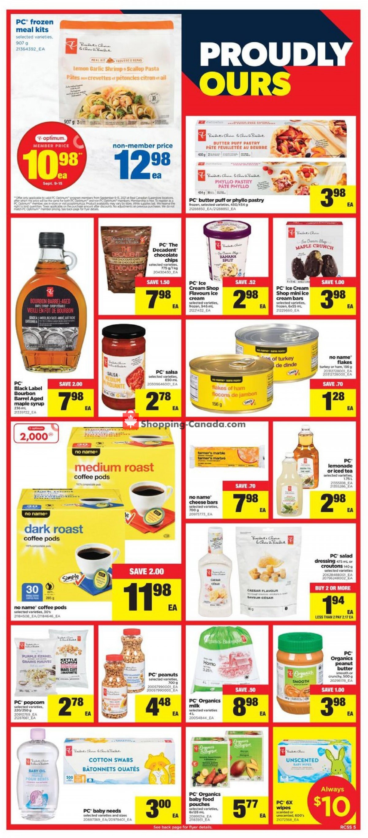 Real Canadian Superstore flyer from Thursday September 9, 2021 to Wednesday September 15, 2021 - page 6