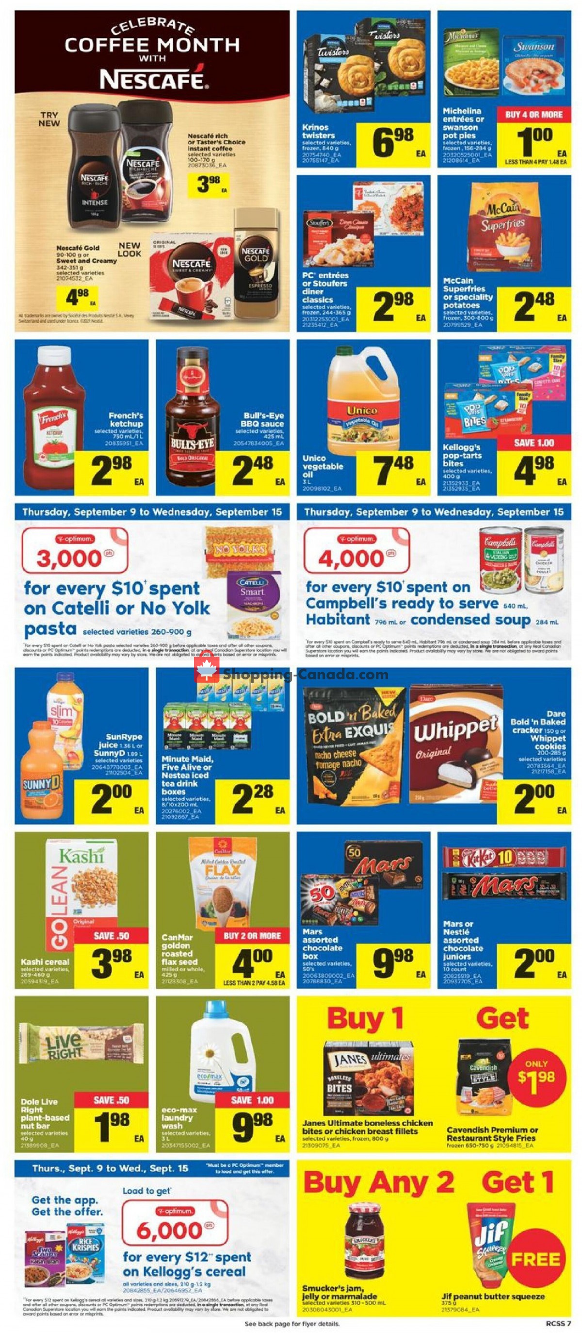 Real Canadian Superstore flyer from Thursday September 9, 2021 to Wednesday September 15, 2021 - page 8