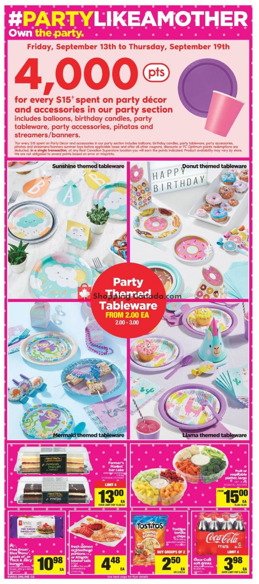 Real Canadian Superstore flyer from Friday September 13, 2019 to Thursday September 19, 2019 - page 13