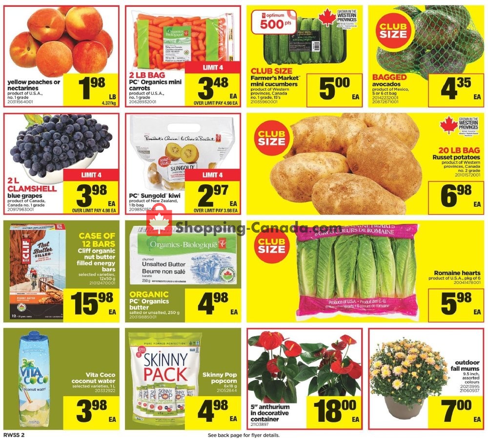 Real Canadian Superstore flyer from Friday September 13, 2019 to Thursday September 19, 2019 - page 2