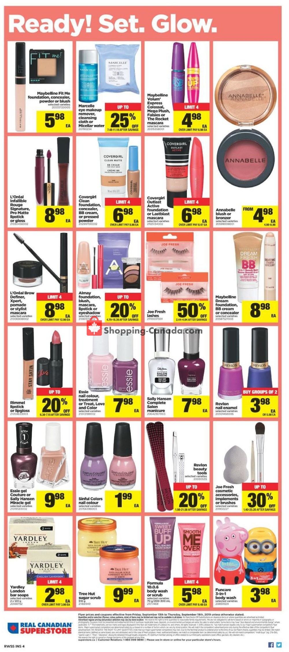 Real Canadian Superstore flyer from Friday September 13, 2019 to Thursday September 19, 2019 - page 22